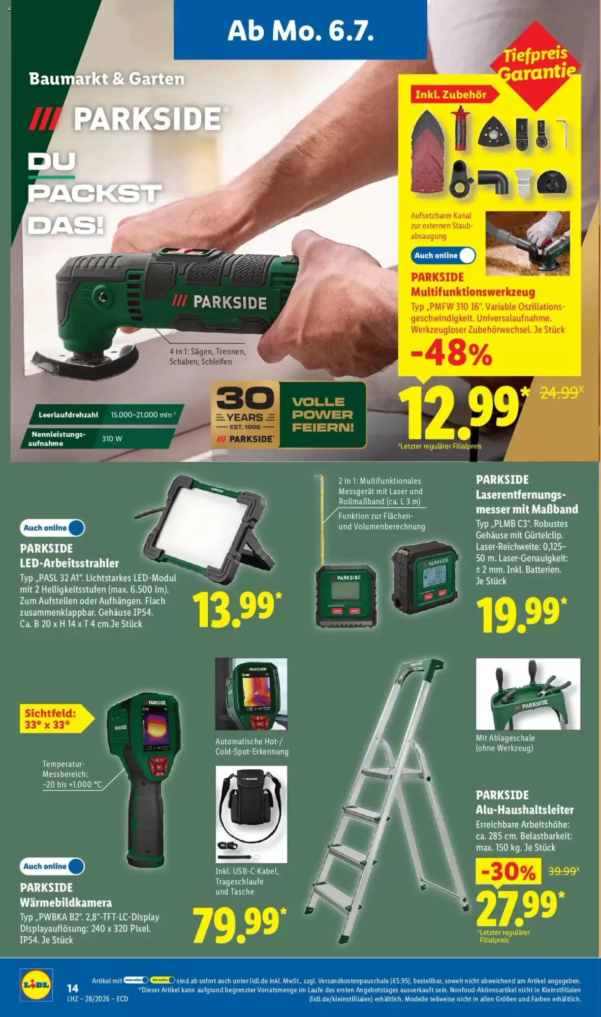 Lidl Prospekt (ab 06.07.2026) zum Blättern - Seite 10