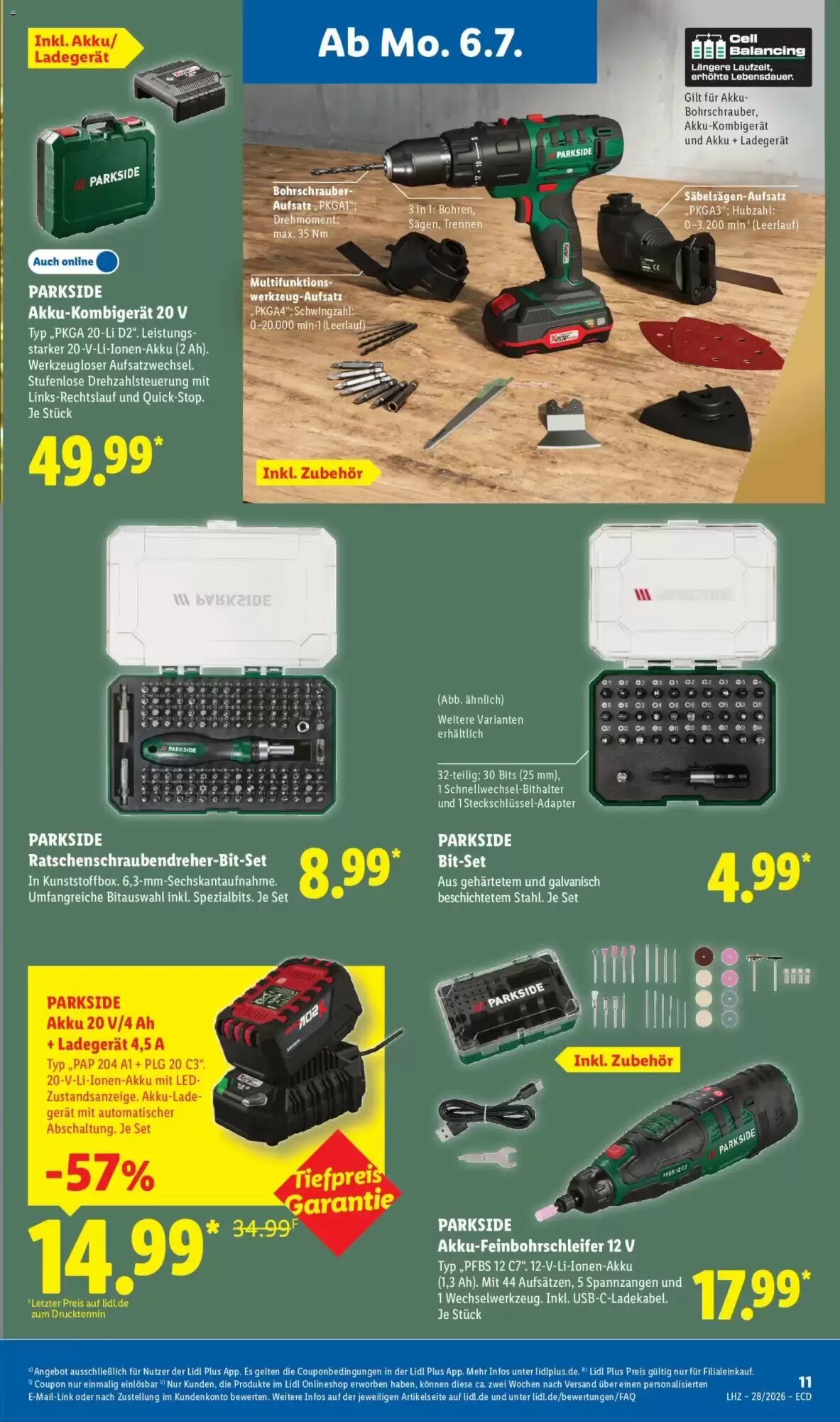 Lidl Prospekt (ab 06.07.2026) zum Blättern - Seite 7