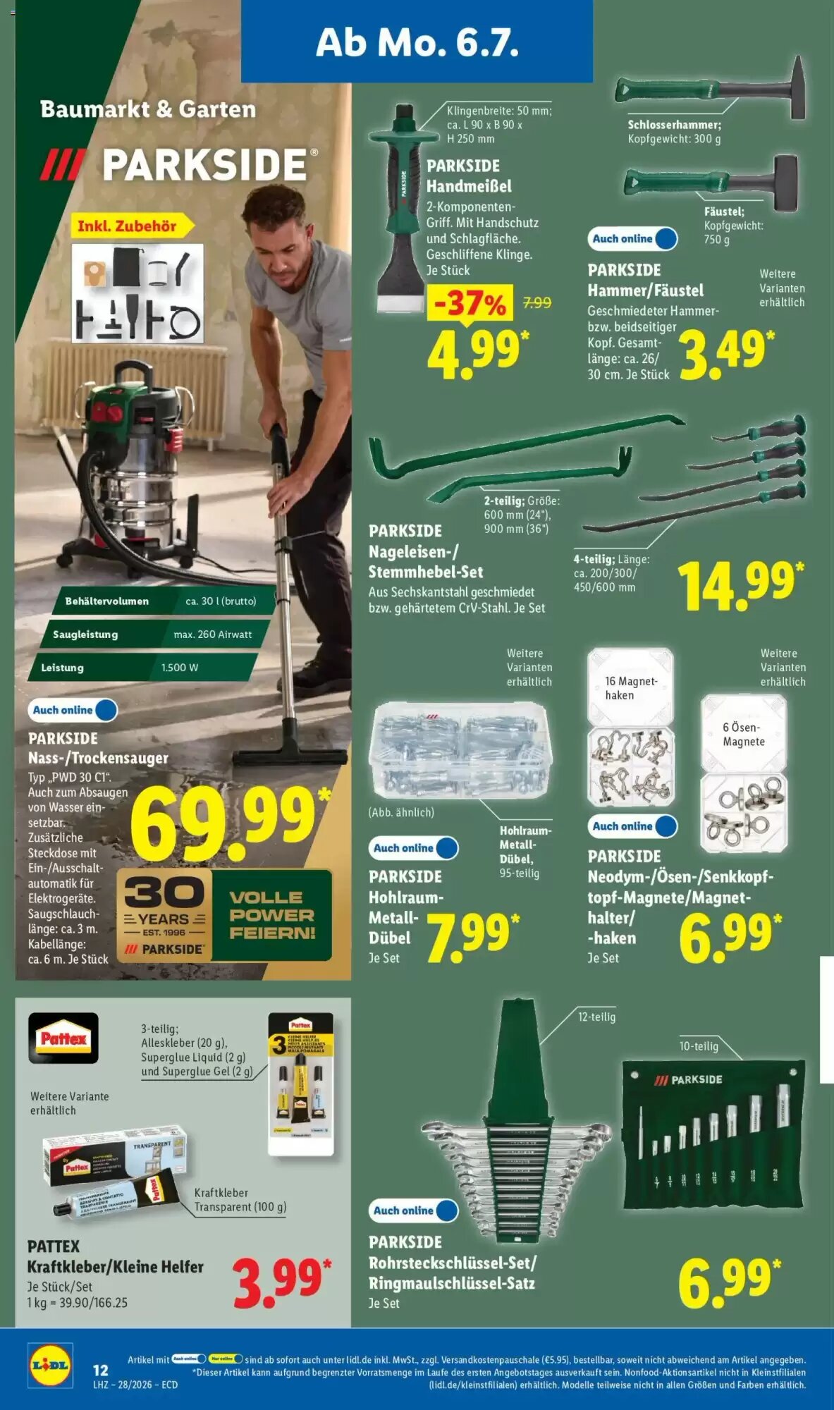 Lidl Prospekt (ab 06.07.2026) zum Blättern - Seite 8