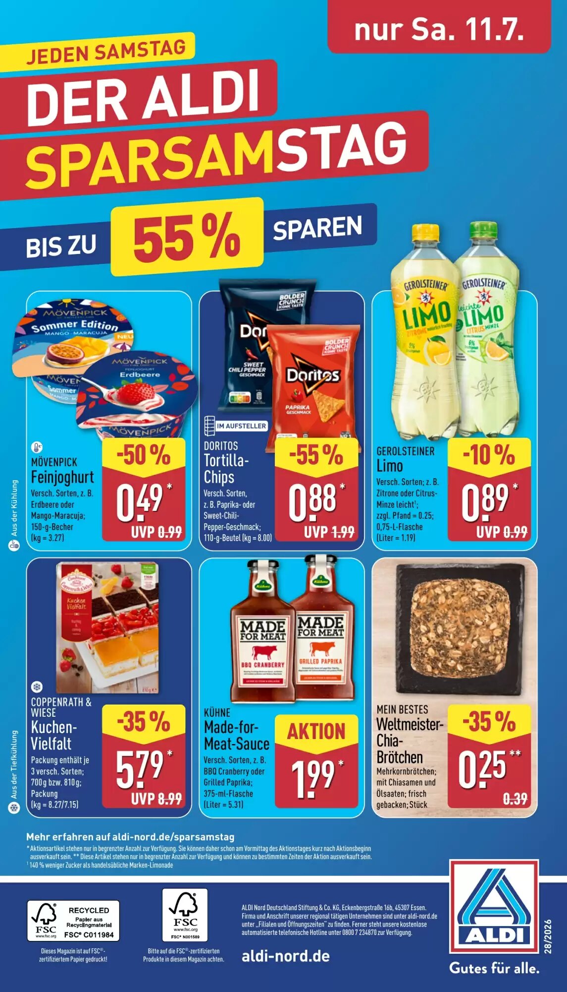 Aldi Nord Prospekt (ab 06.07.2026) zum Blättern - Seite 32