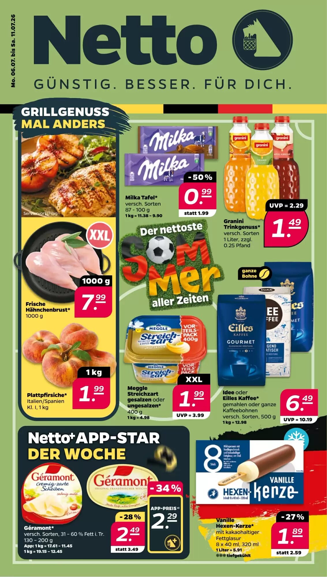 NETTO Prospekt (ab 06.07.2026) zum Blättern - Seite 1