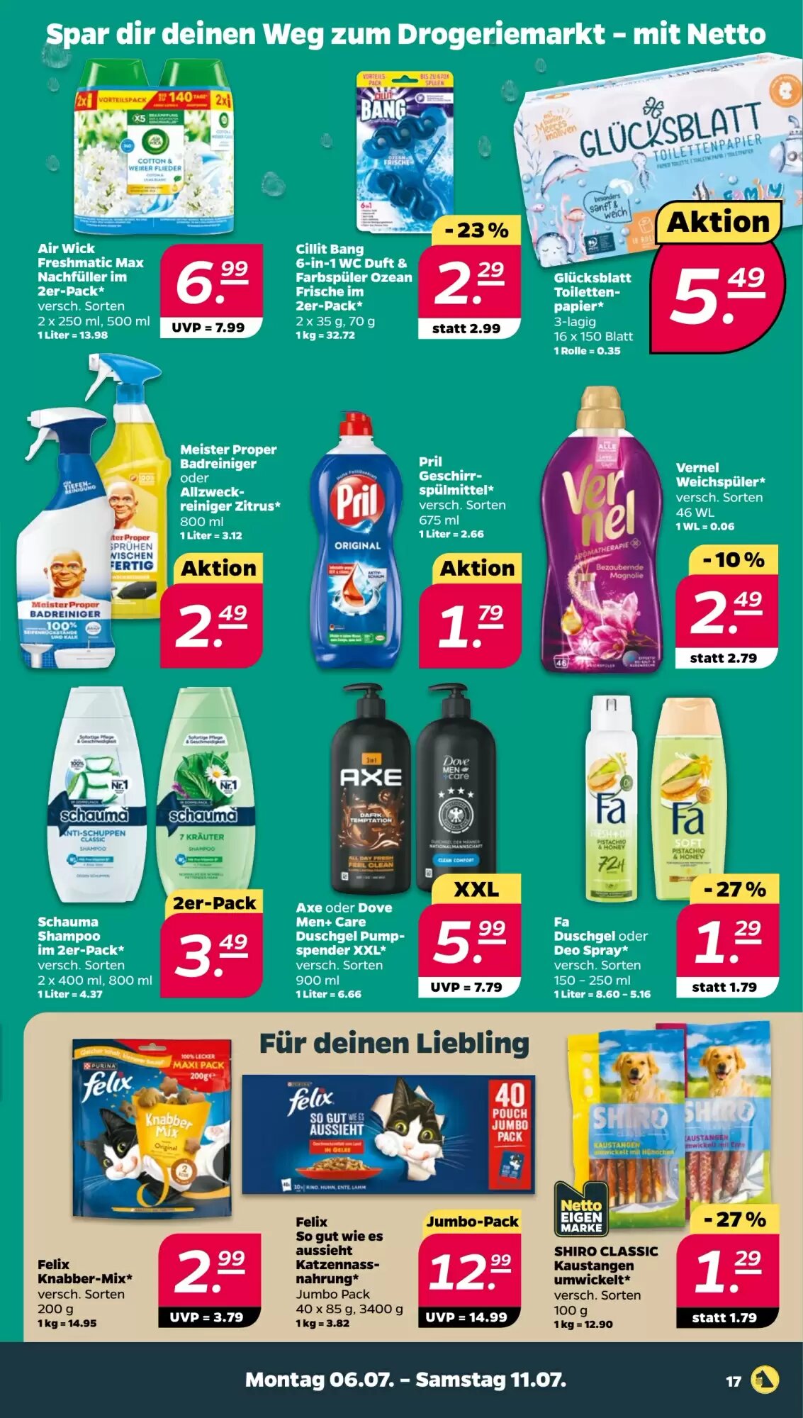 NETTO Prospekt (ab 06.07.2026) zum Blättern - Seite 17