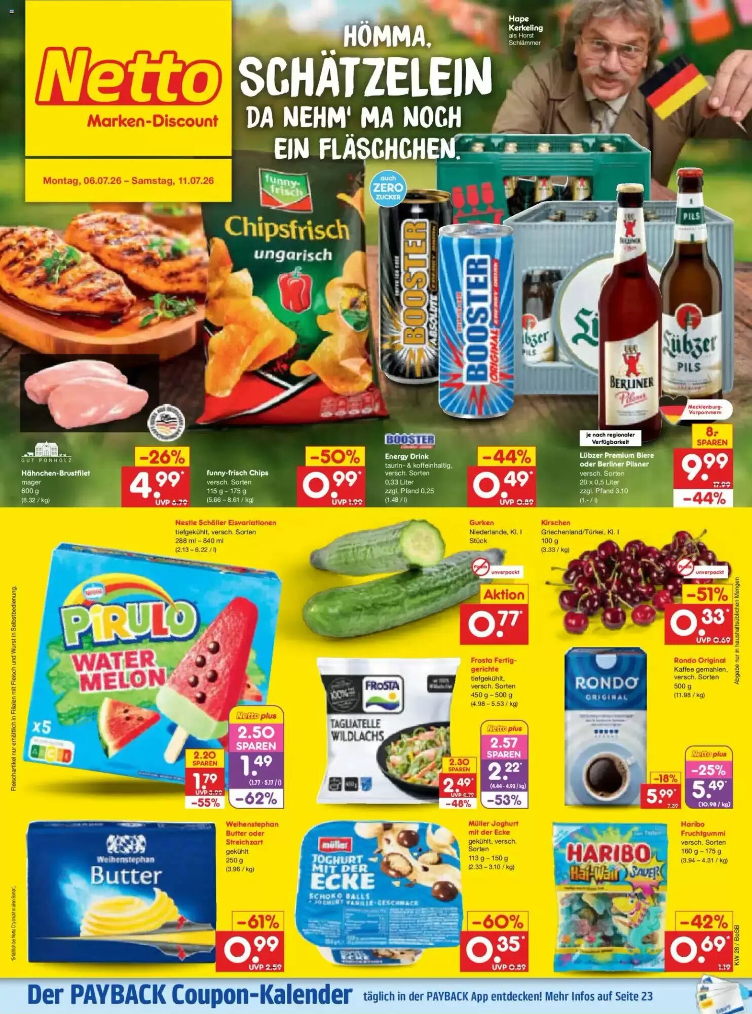 Netto Marken-Discount Prospekt (ab 06.07.2026) zum Blättern - Seite 1
