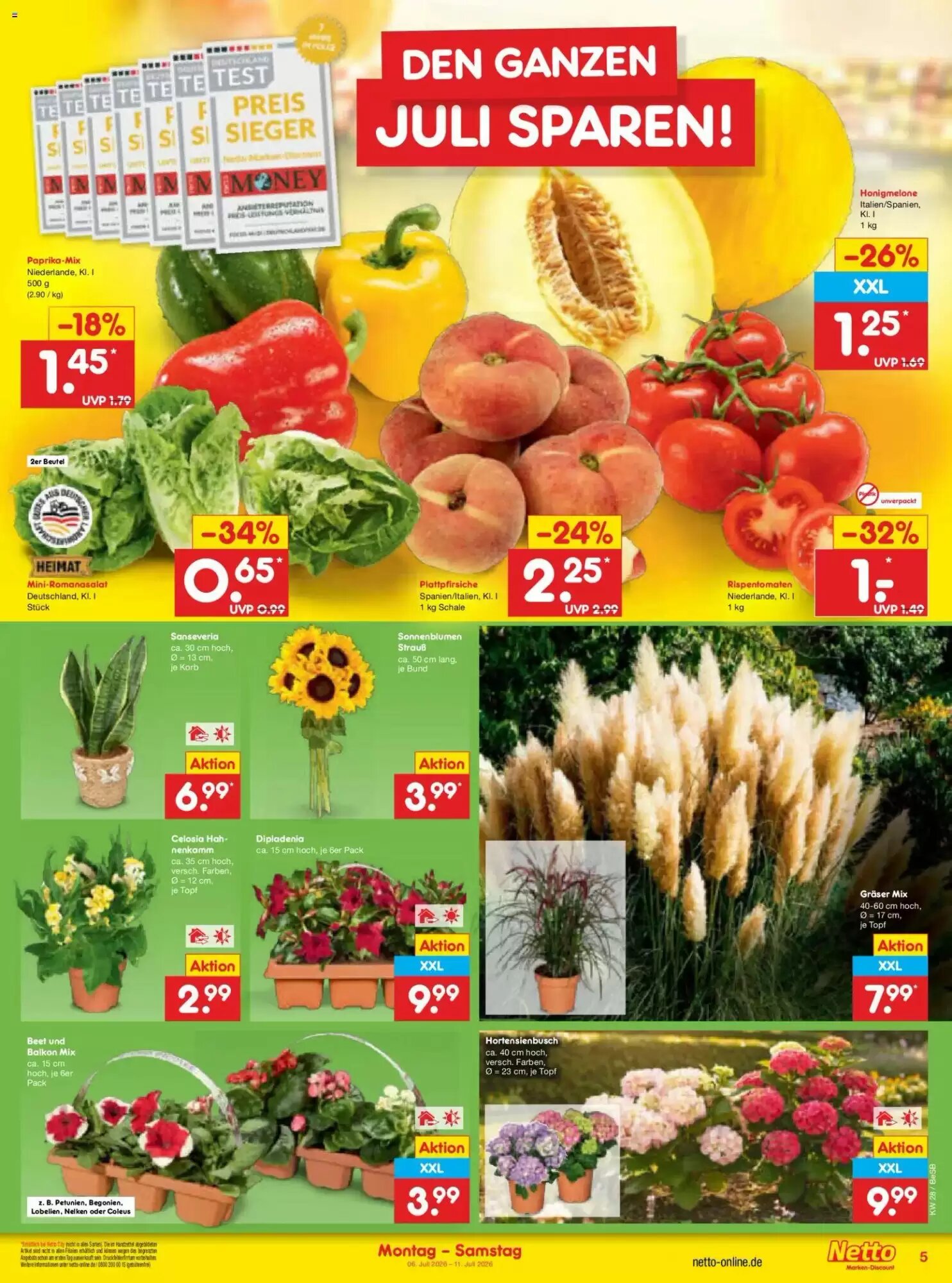 Netto Marken-Discount Prospekt (ab 06.07.2026) zum Blättern - Seite 7