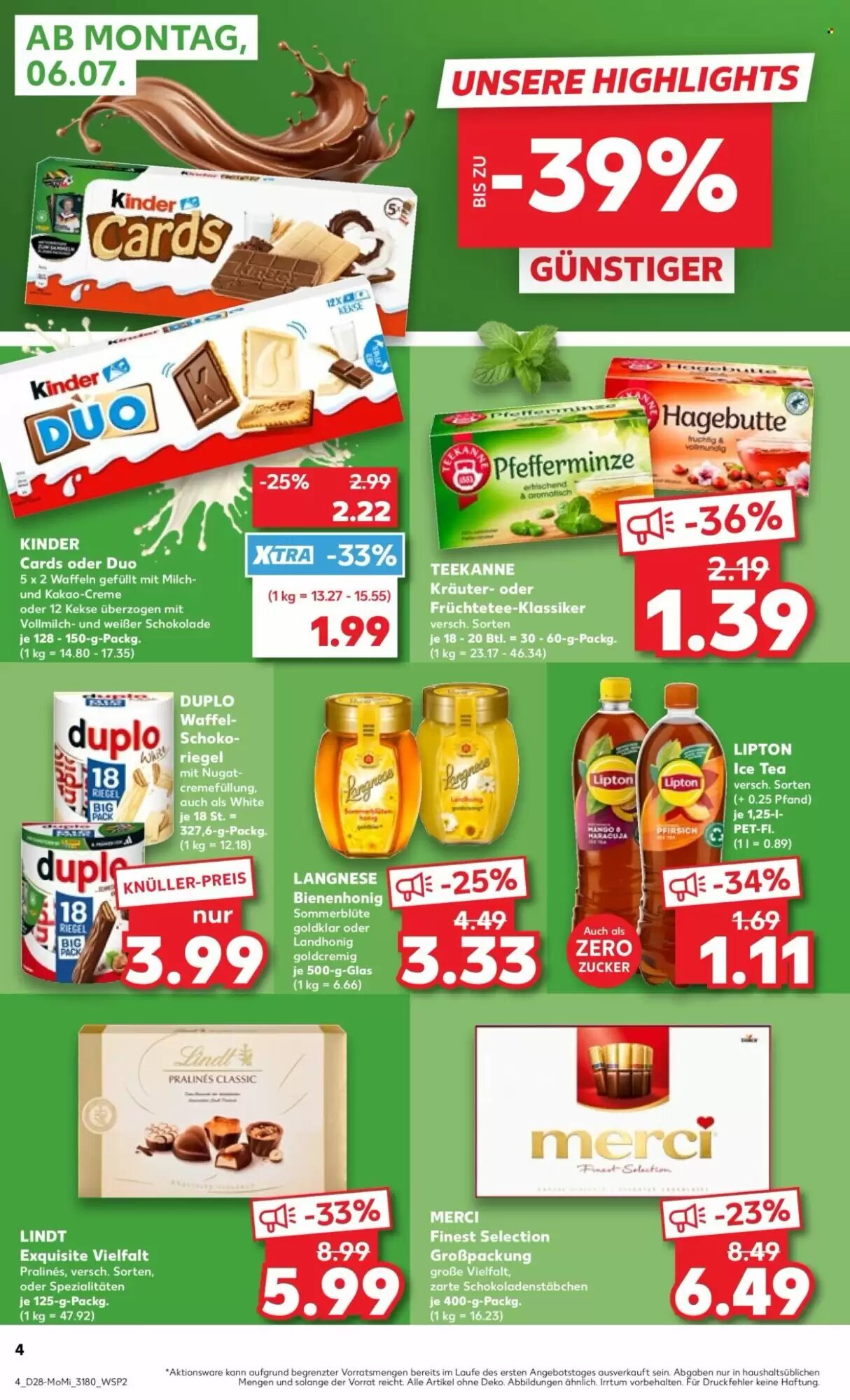 Kaufland Prospekt (ab 06.07.2026) zum Blättern - Seite 4