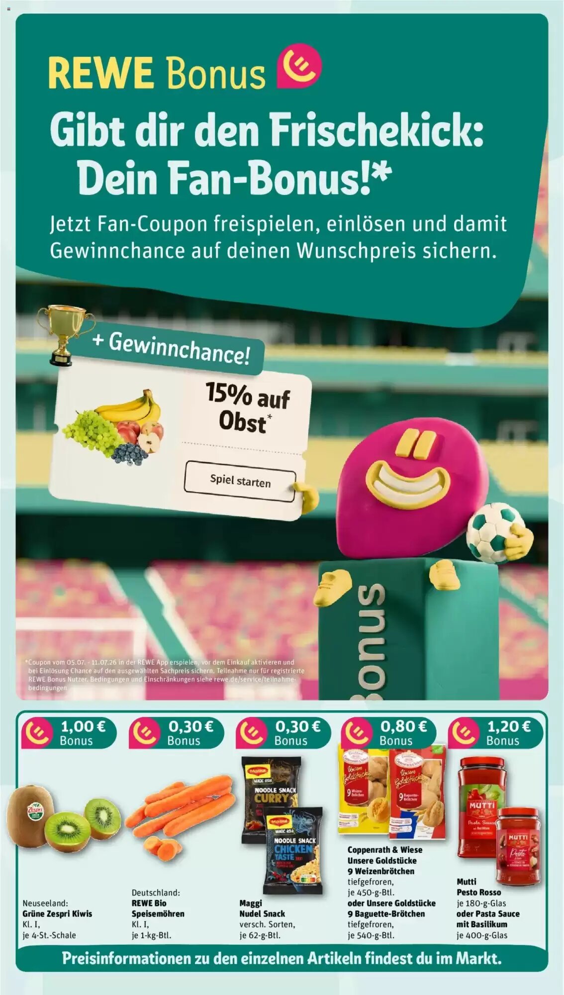 REWE Kaufpark Prospekt (ab 06.07.2026) zum Blättern - Seite 5