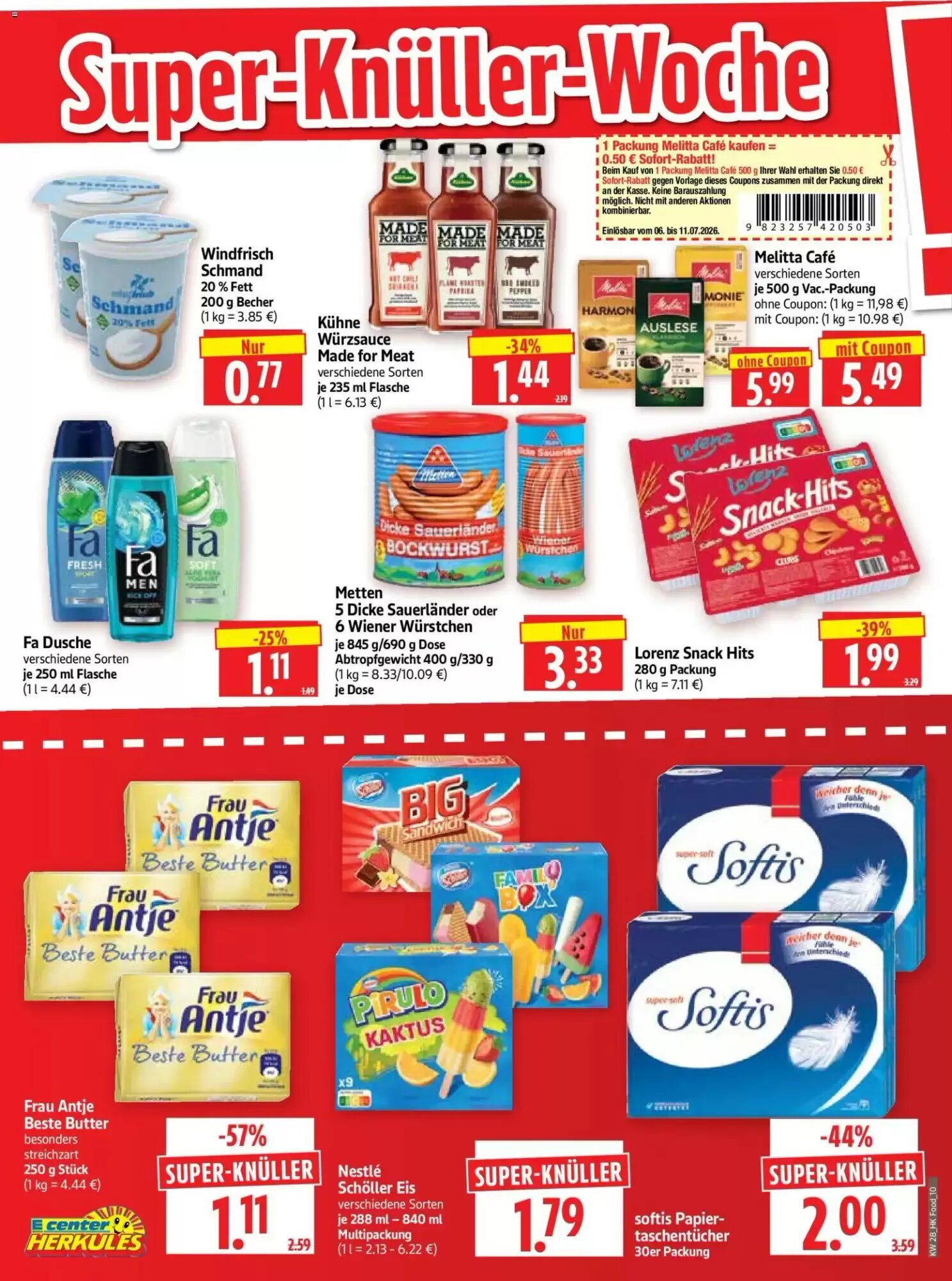 Edeka Herkules Prospekt (ab 06.07.2026) zum Blättern - Seite 10