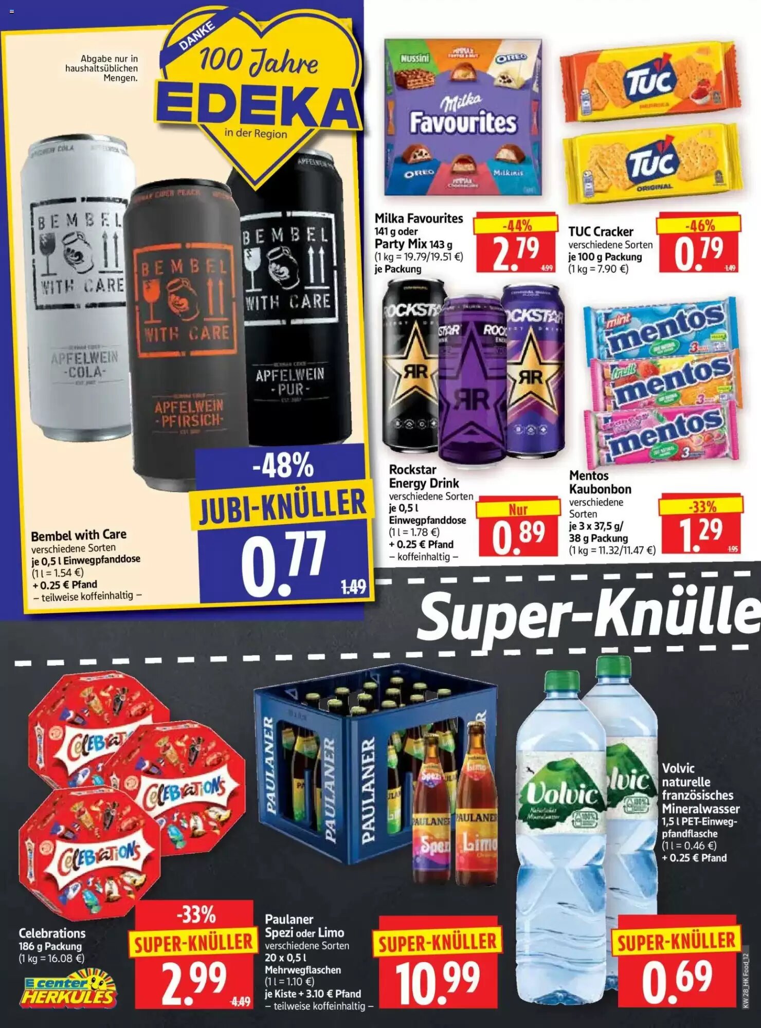 Edeka Herkules Prospekt (ab 06.07.2026) zum Blättern - Seite 12