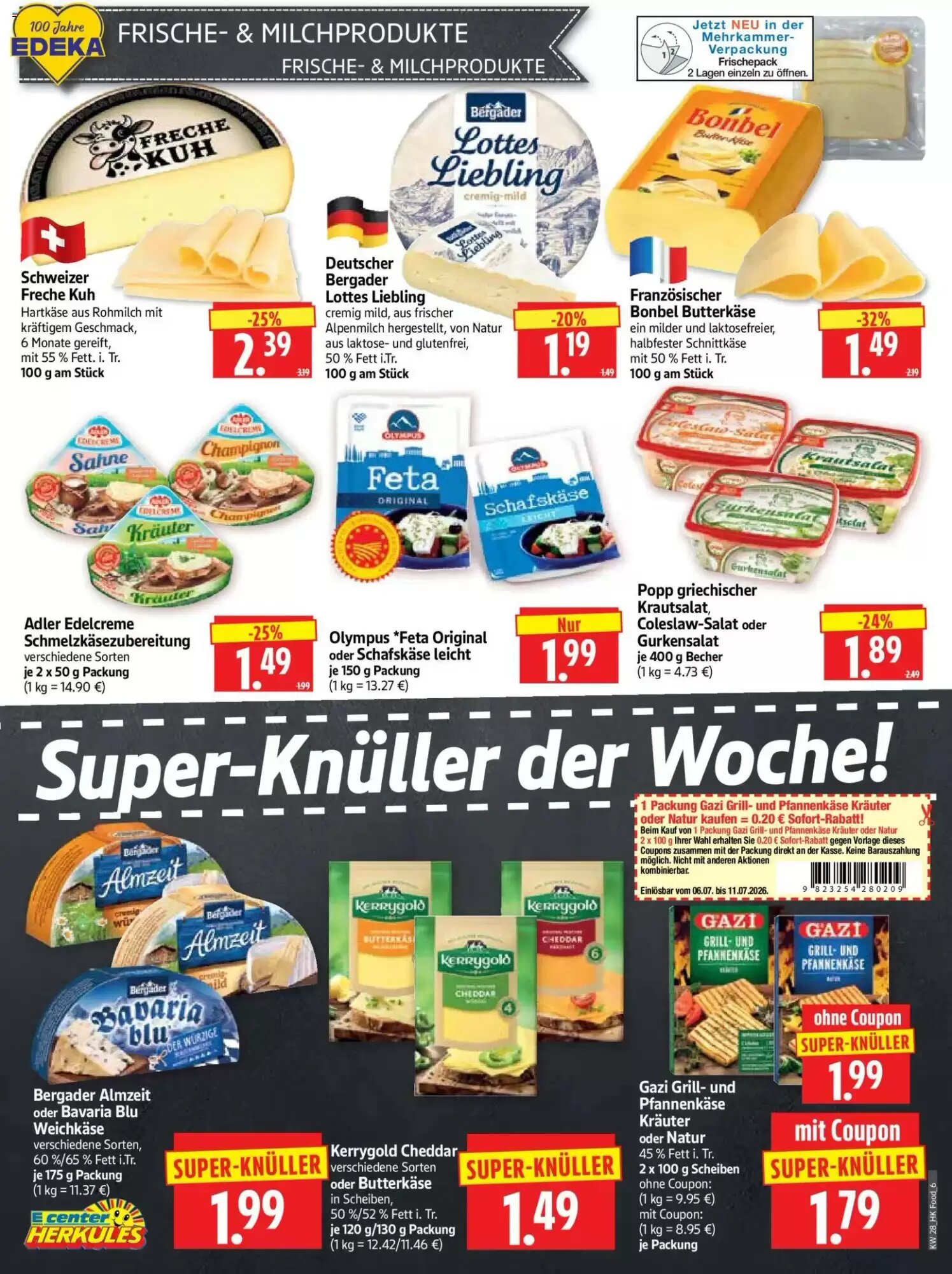 Edeka Herkules Prospekt (ab 06.07.2026) zum Blättern - Seite 6