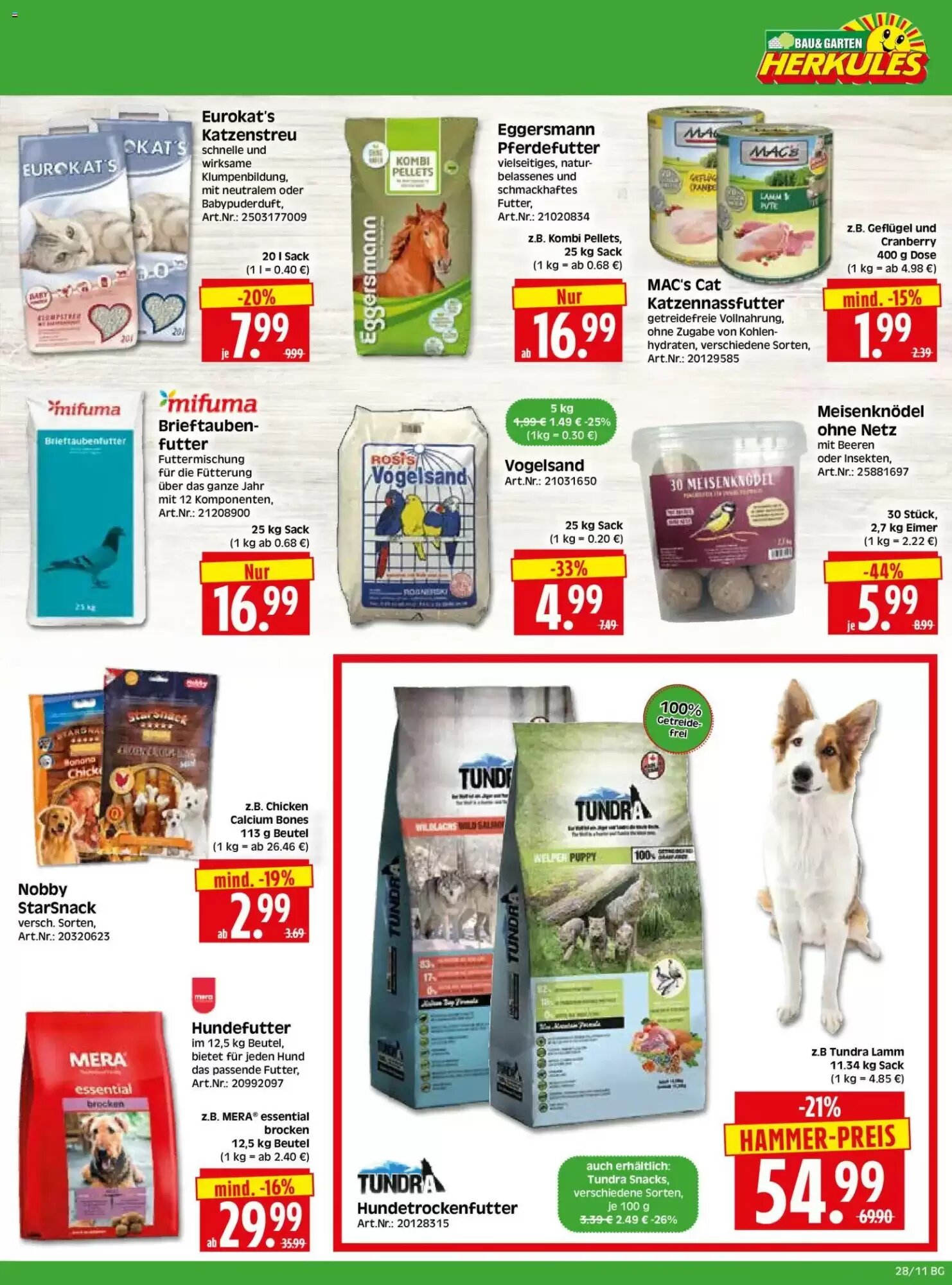 Herkules Baumarkt Prospekt (ab 06.07.2026) zum Blättern - Seite 11