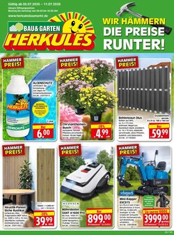 Herkules Baumarkt Prospekt (ab 06.07.2026) zum Blättern