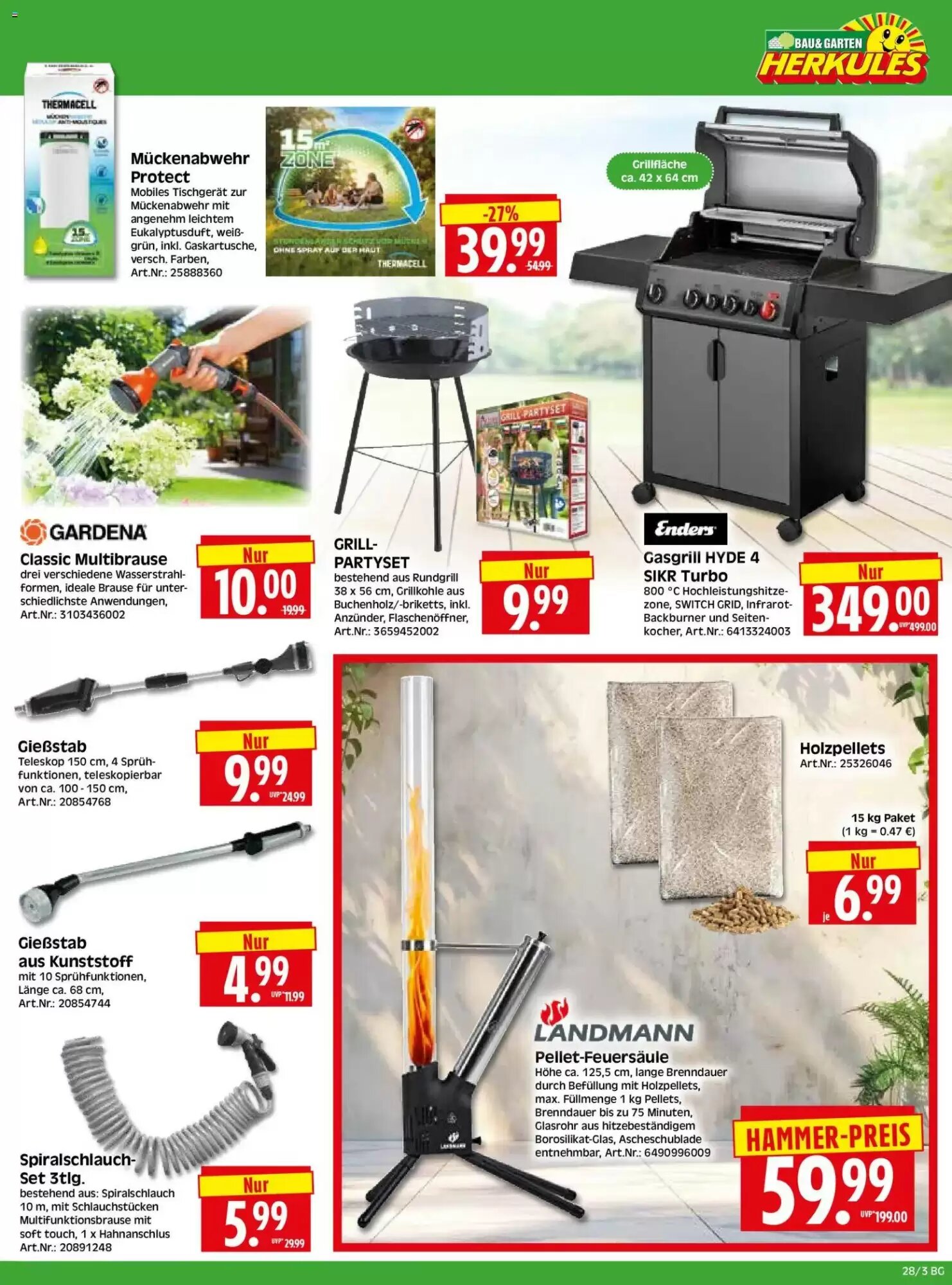 Herkules Baumarkt Prospekt (ab 06.07.2026) zum Blättern - Seite 3
