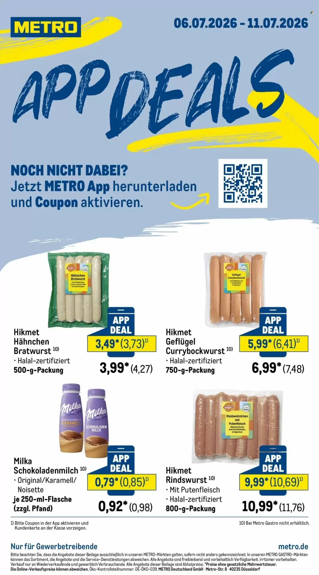 METRO Prospekt (ab 06.07.2026) zum Blättern - Seite 1
