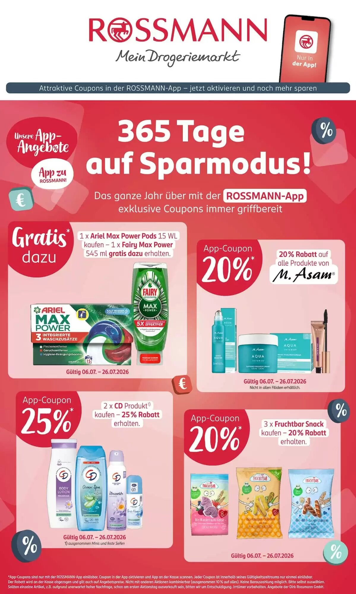 Rossmann Prospekt (ab 06.07.2026) zum Blättern - Seite 1