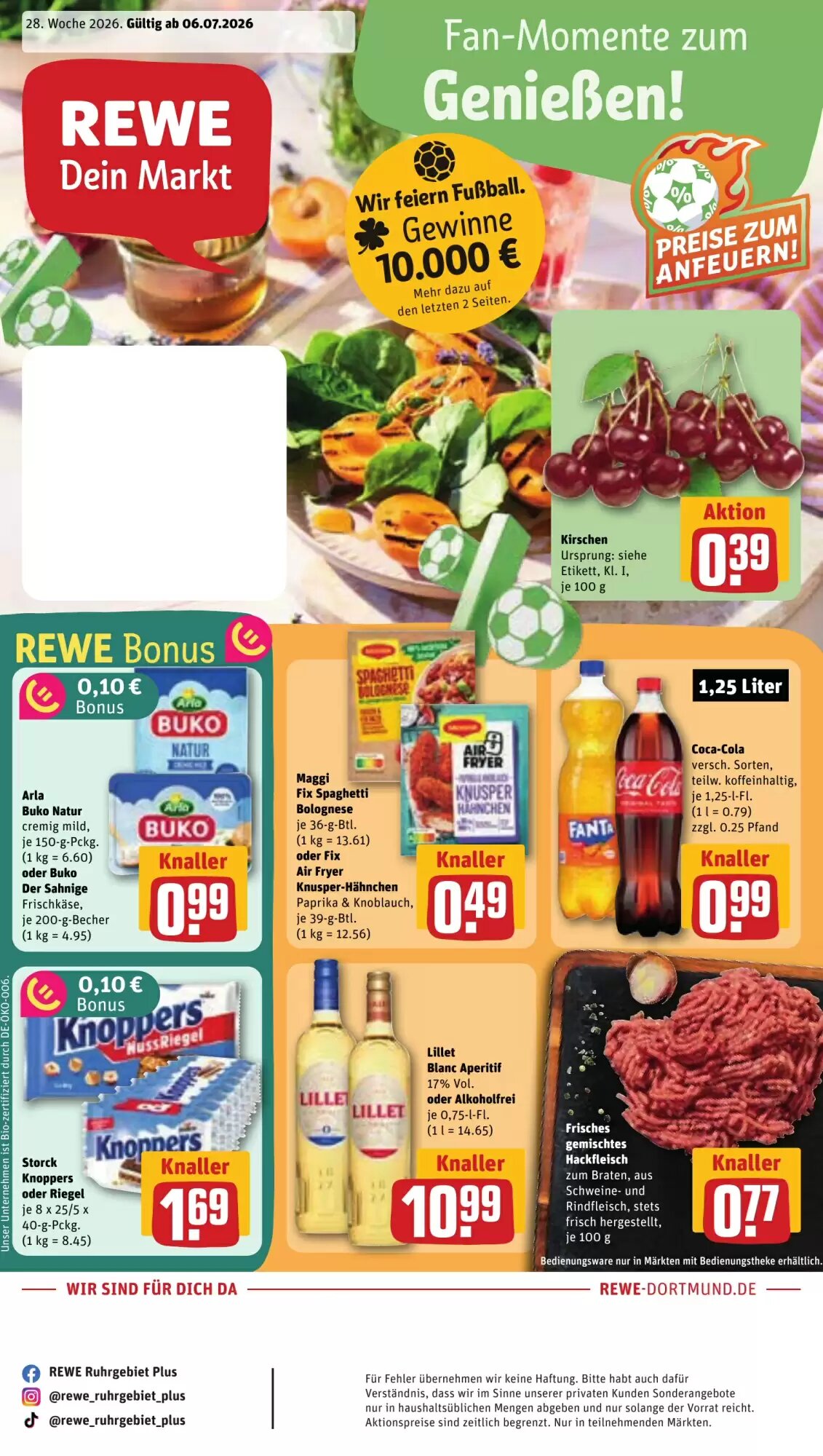 REWE Prospekt (ab 06.07.2026) zum Blättern - Seite 1