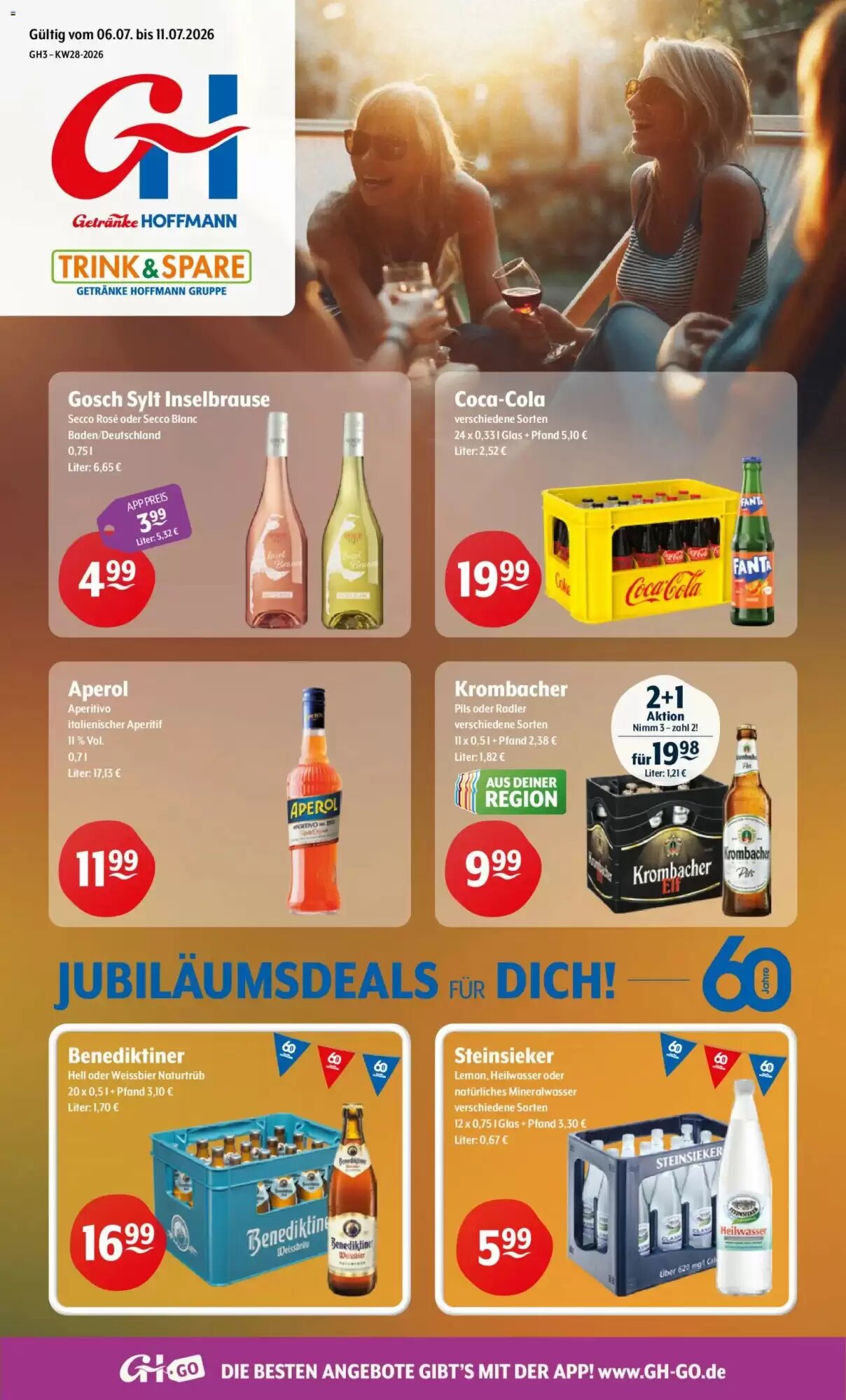Trink und Spare Prospekt (ab 06.07.2026) zum Blättern - Seite 1