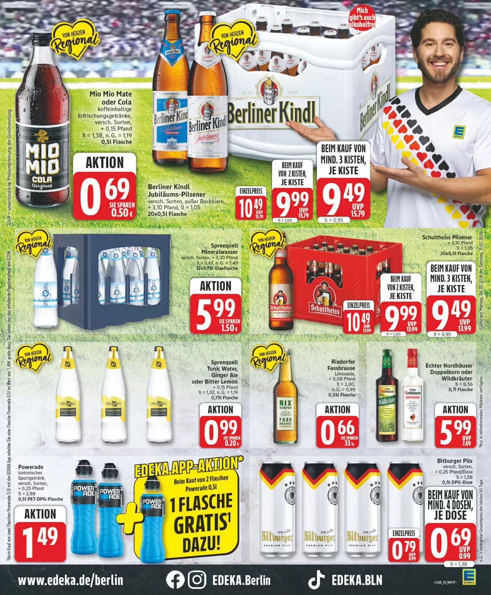 EDEKA Berger Prospekt (ab 06.07.2026) zum Blättern - Seite 13