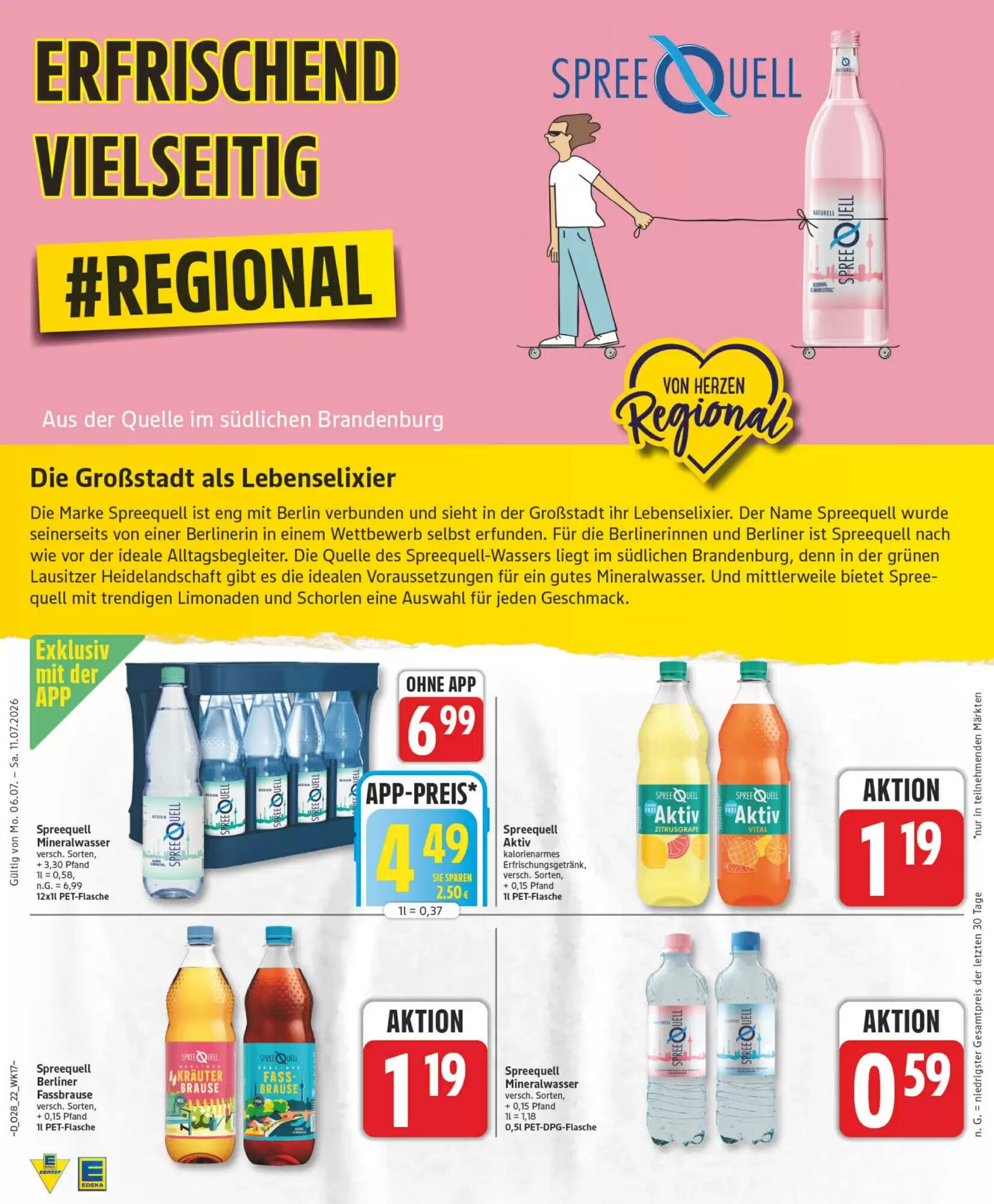 EDEKA Berger Prospekt (ab 06.07.2026) zum Blättern - Seite 22