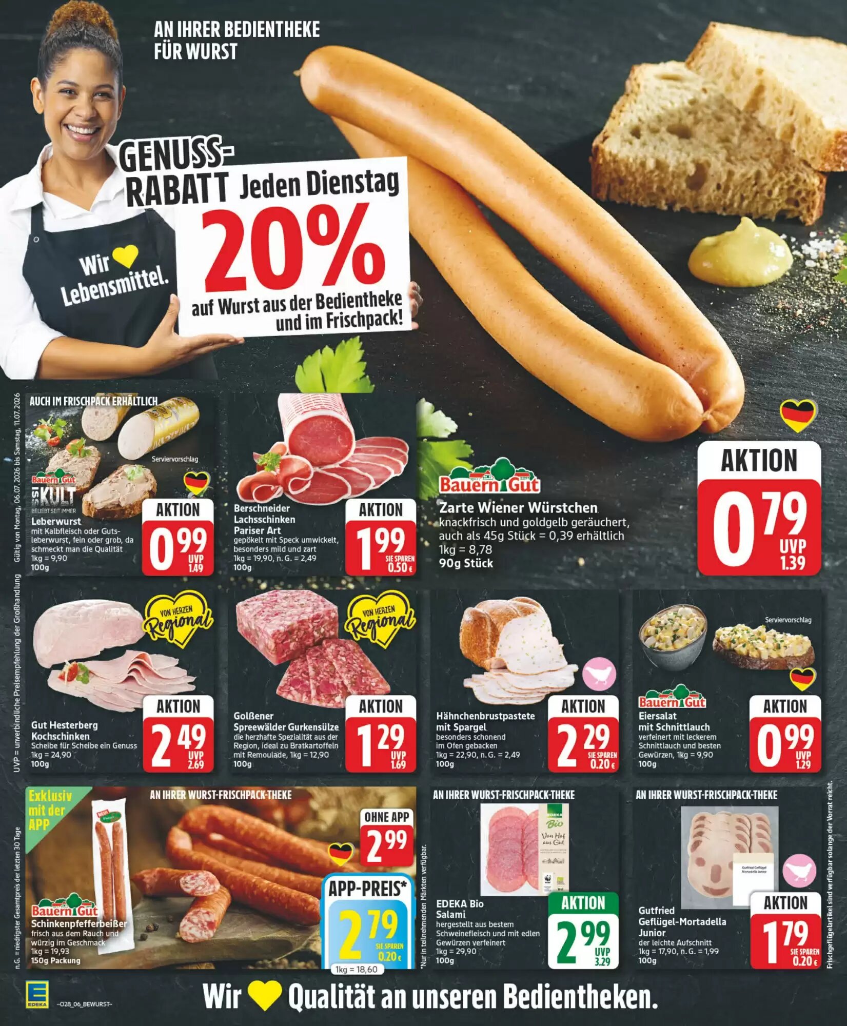 EDEKA Berger Prospekt (ab 06.07.2026) zum Blättern - Seite 6