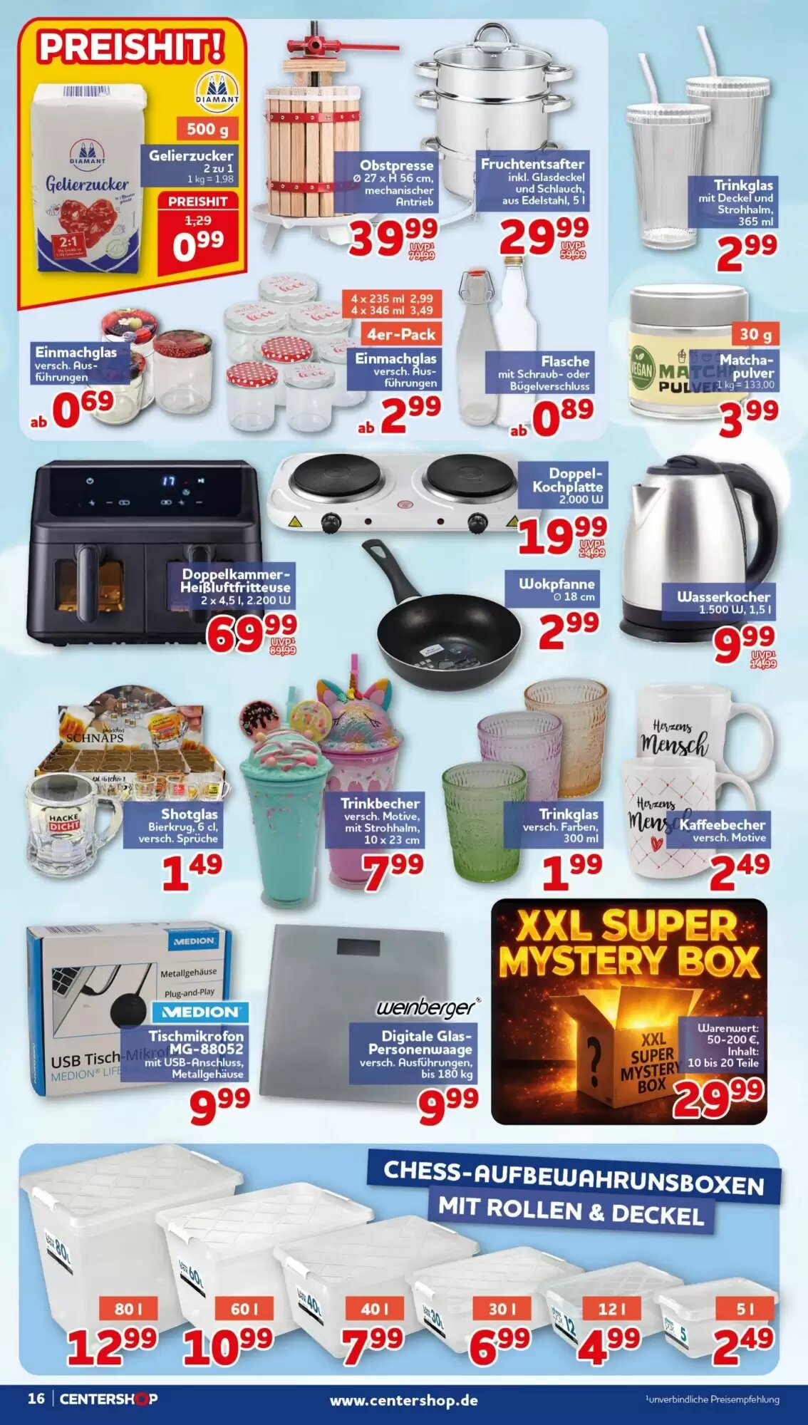 CENTERSHOP Prospekt (ab 06.07.2026) zum Blättern - Seite 16