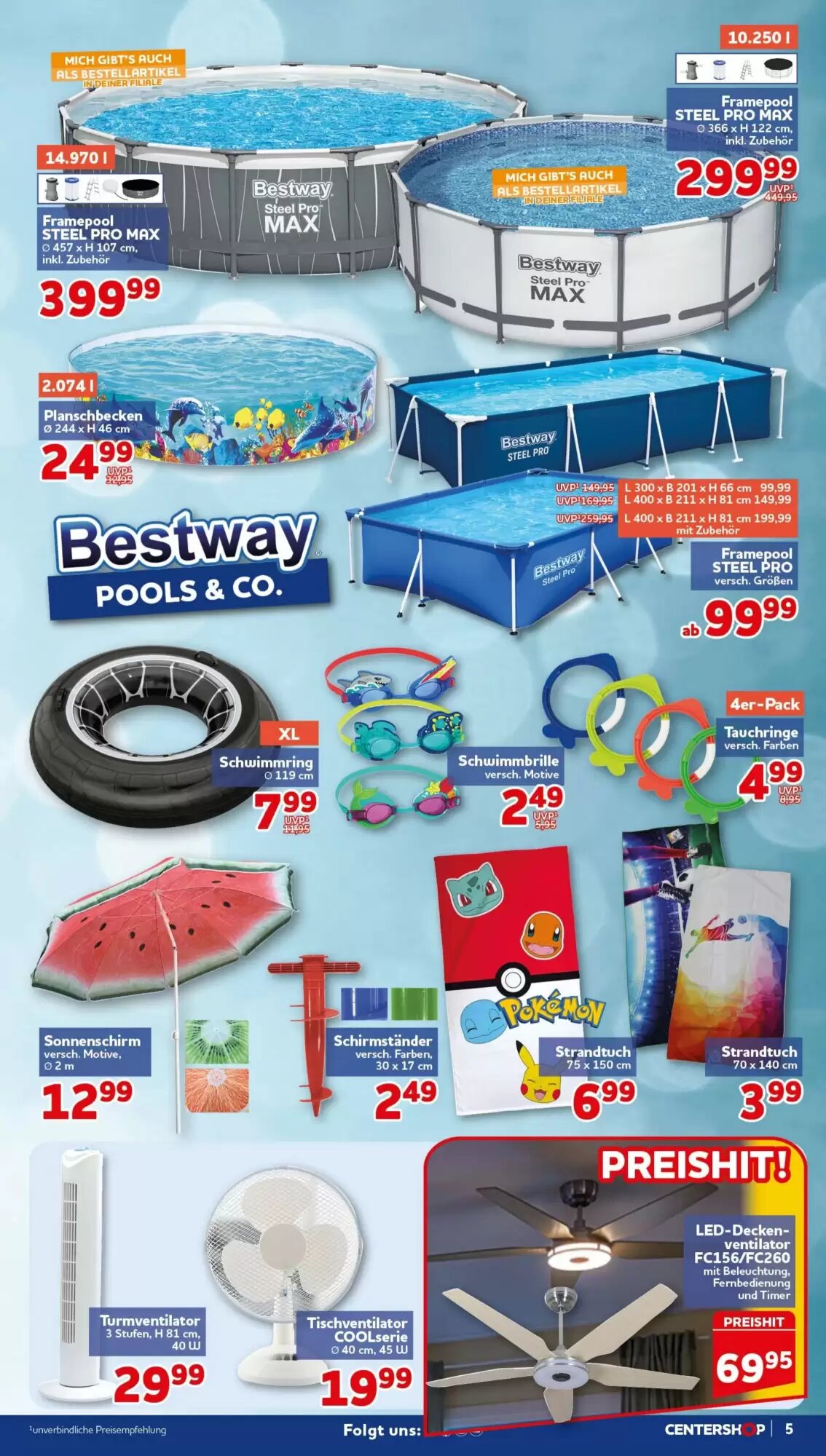 CENTERSHOP Prospekt (ab 06.07.2026) zum Blättern - Seite 5