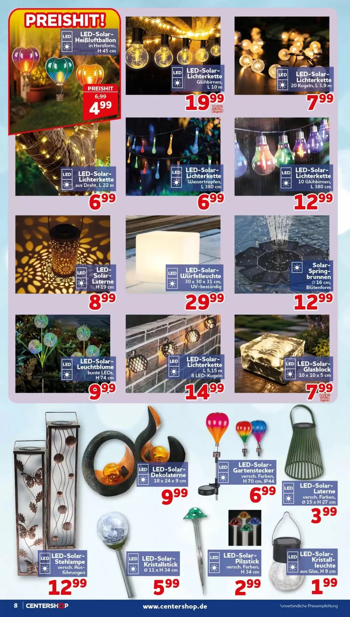 CENTERSHOP Prospekt (ab 06.07.2026) zum Blättern - Seite 8
