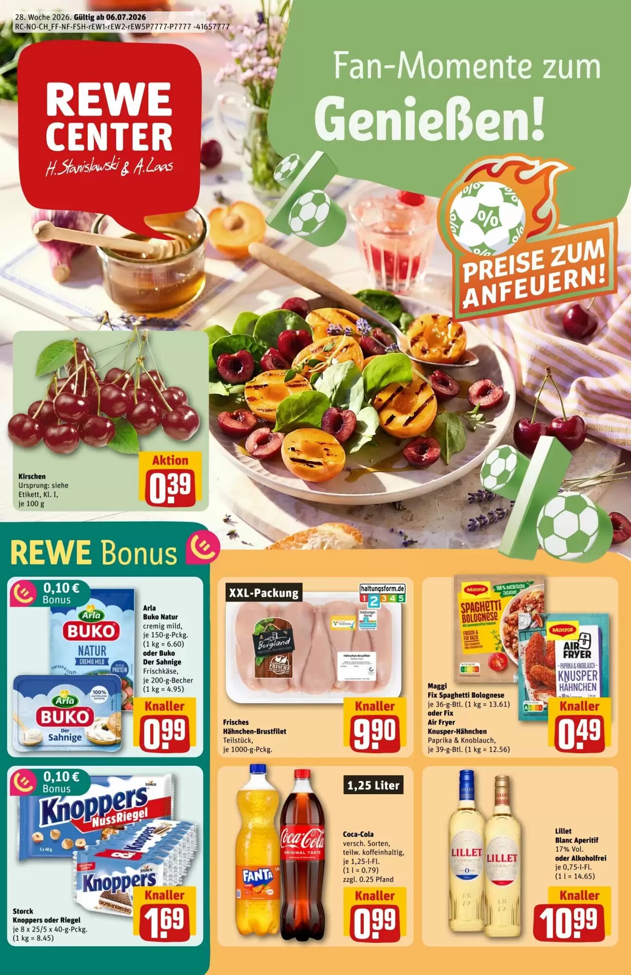 REWE Center Prospekt (ab 06.07.2026) zum Blättern - Seite 1