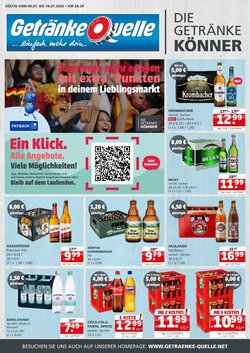 Getränke Quelle Prospekt (ab 06.07.2026) zum Blättern