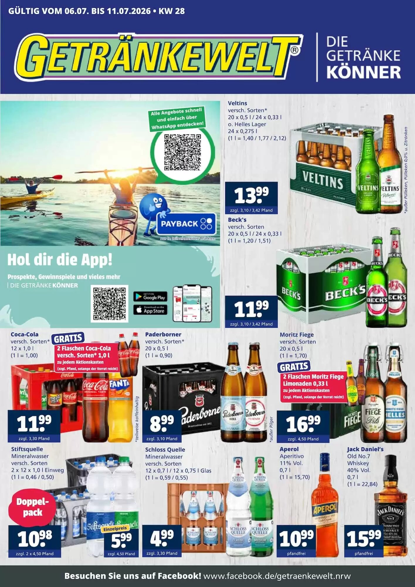 Getränkewelt Prospekt (ab 06.07.2026) zum Blättern - Seite 1
