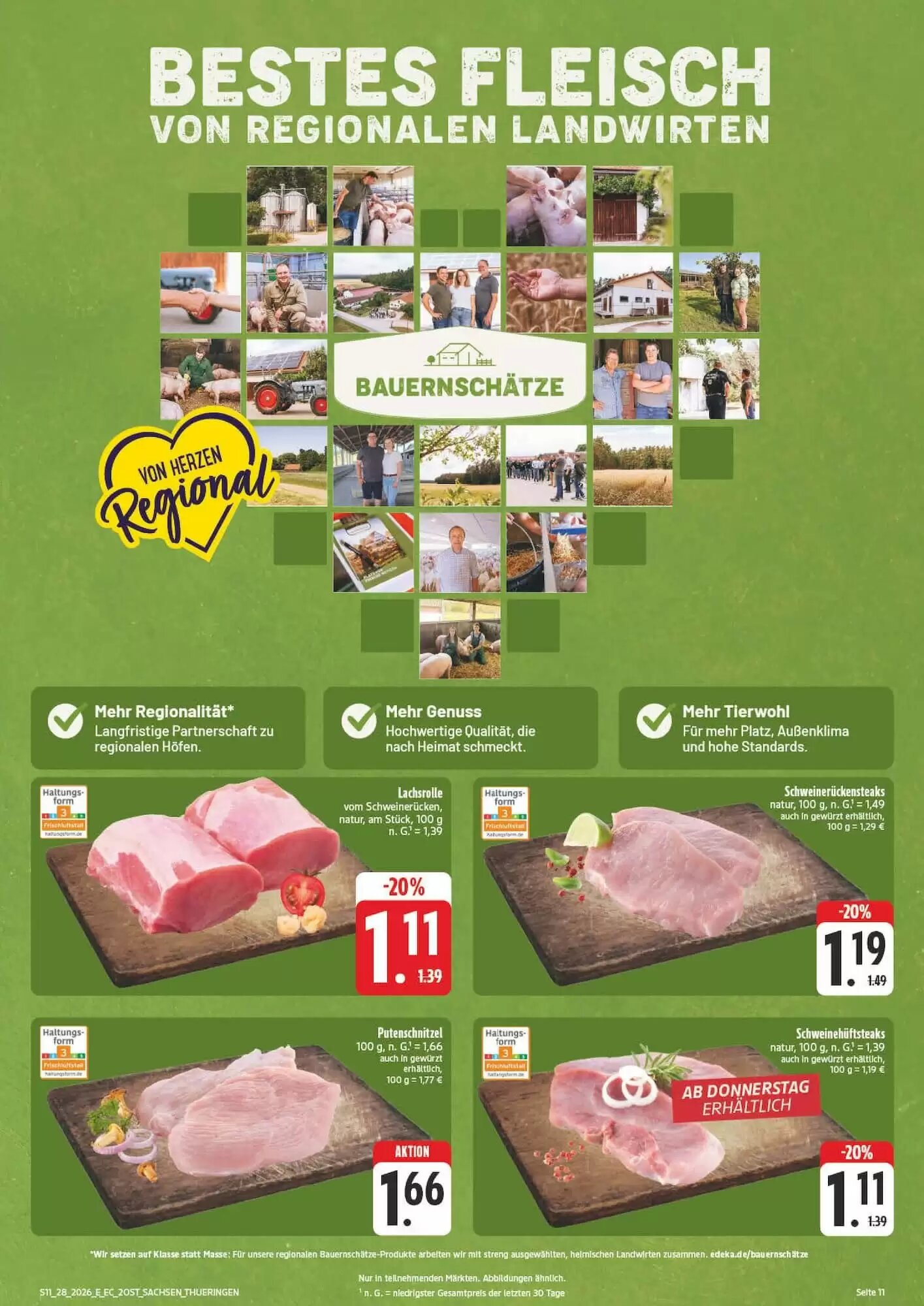 Edeka Aktiv Markt Prospekt (ab 06.07.2026) zum Blättern - Seite 11
