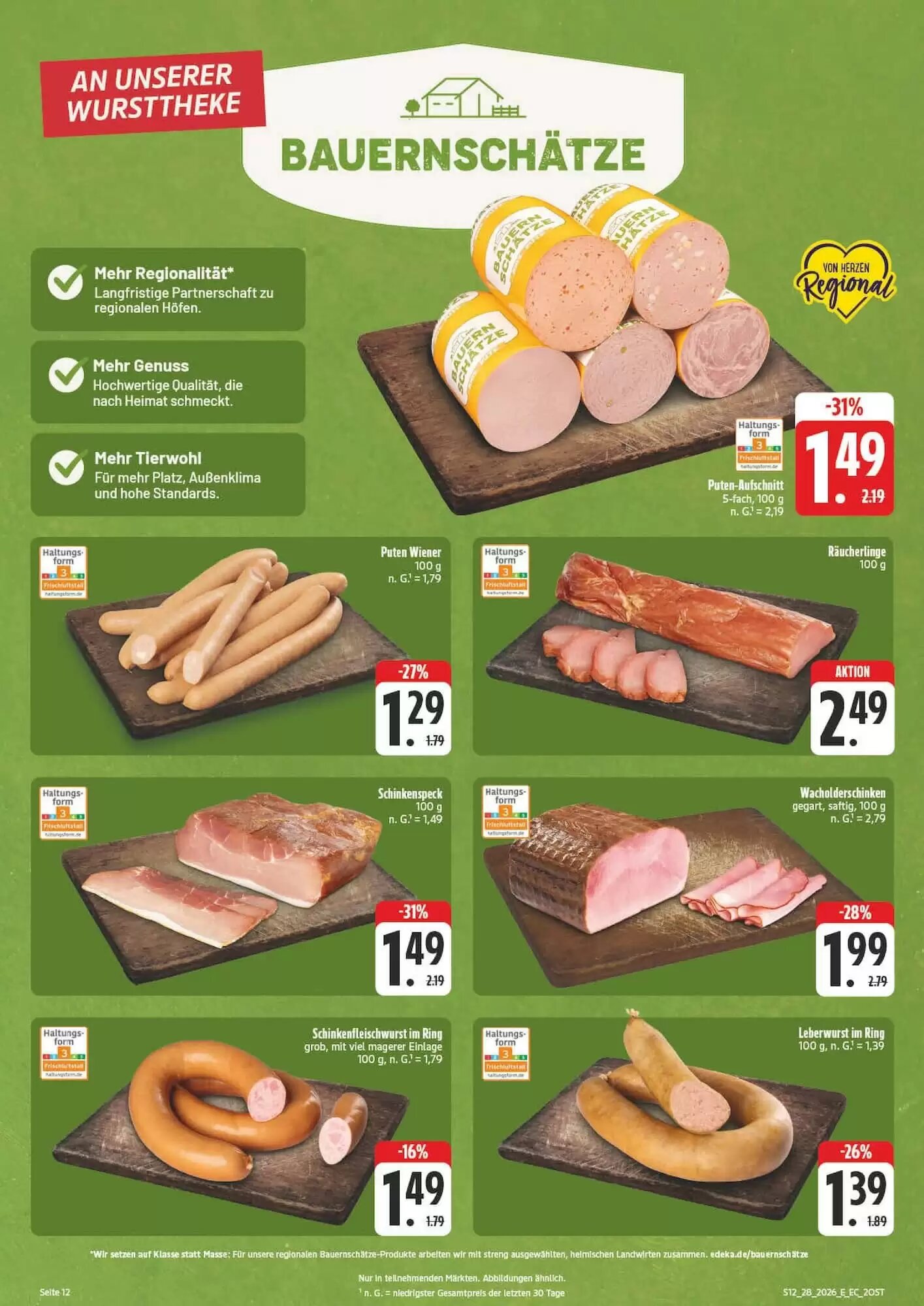 Edeka Aktiv Markt Prospekt (ab 06.07.2026) zum Blättern - Seite 12