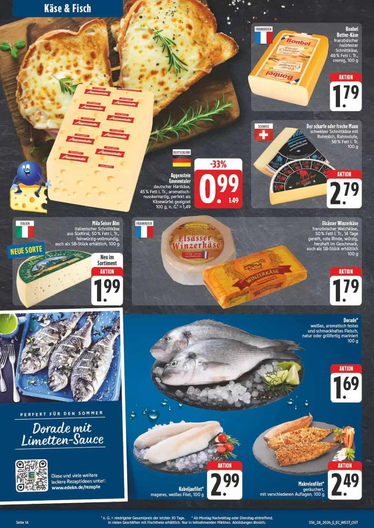 Edeka Aktiv Markt Prospekt (ab 06.07.2026) zum Blättern - Seite 14