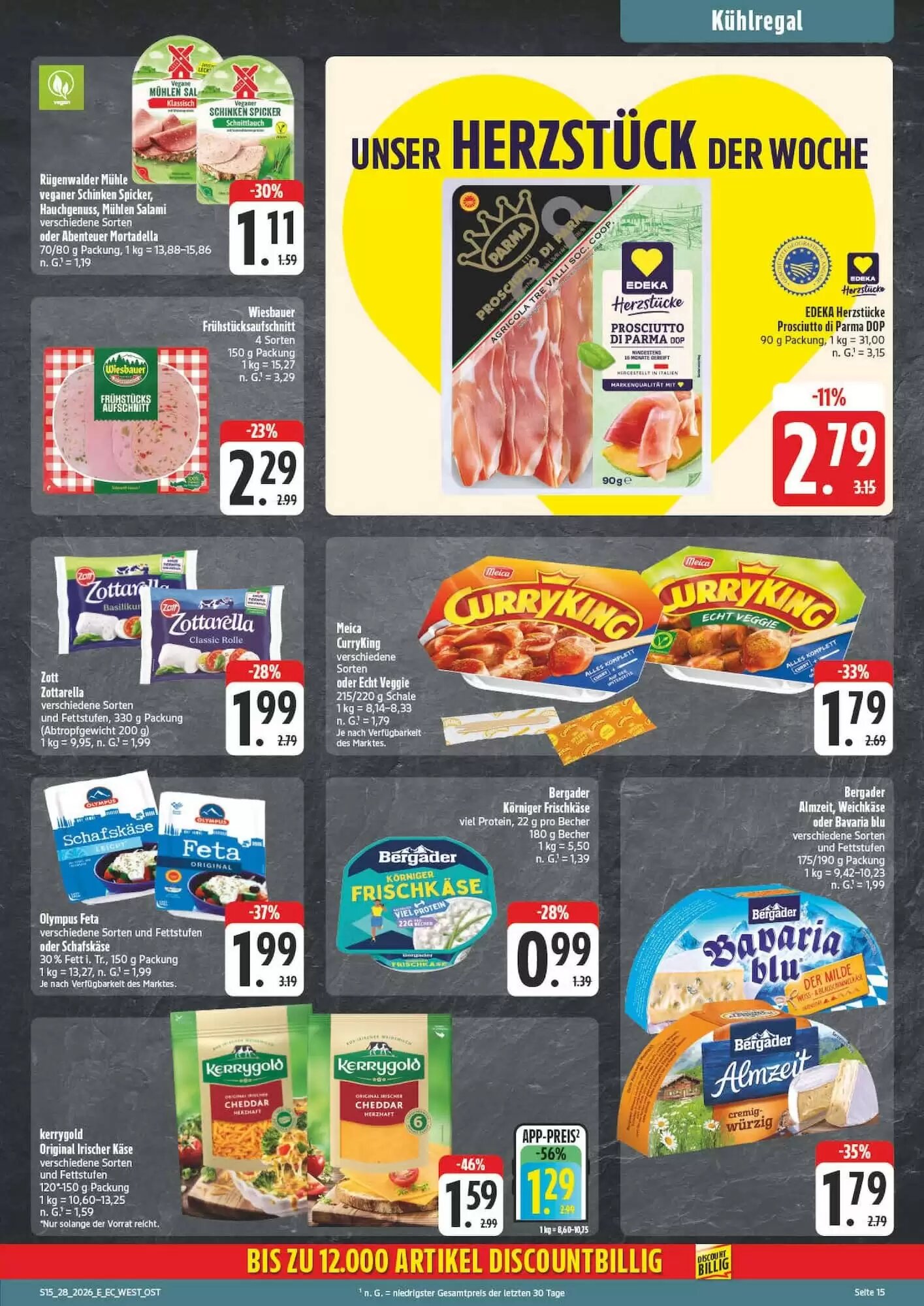 Edeka Aktiv Markt Prospekt (ab 06.07.2026) zum Blättern - Seite 15