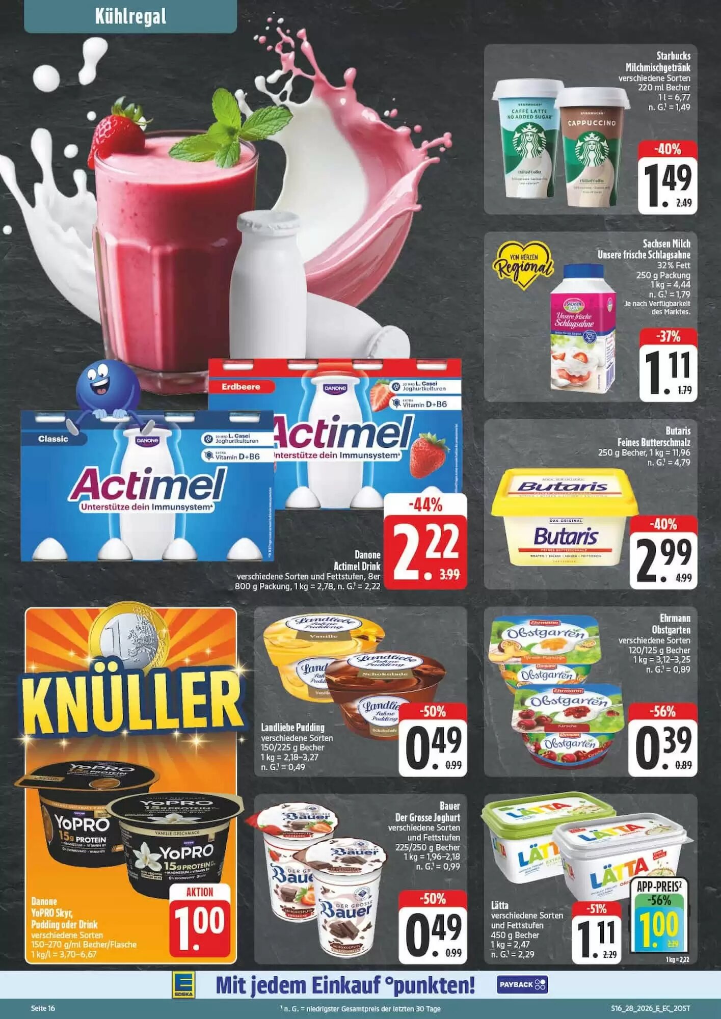 Edeka Aktiv Markt Prospekt (ab 06.07.2026) zum Blättern - Seite 16