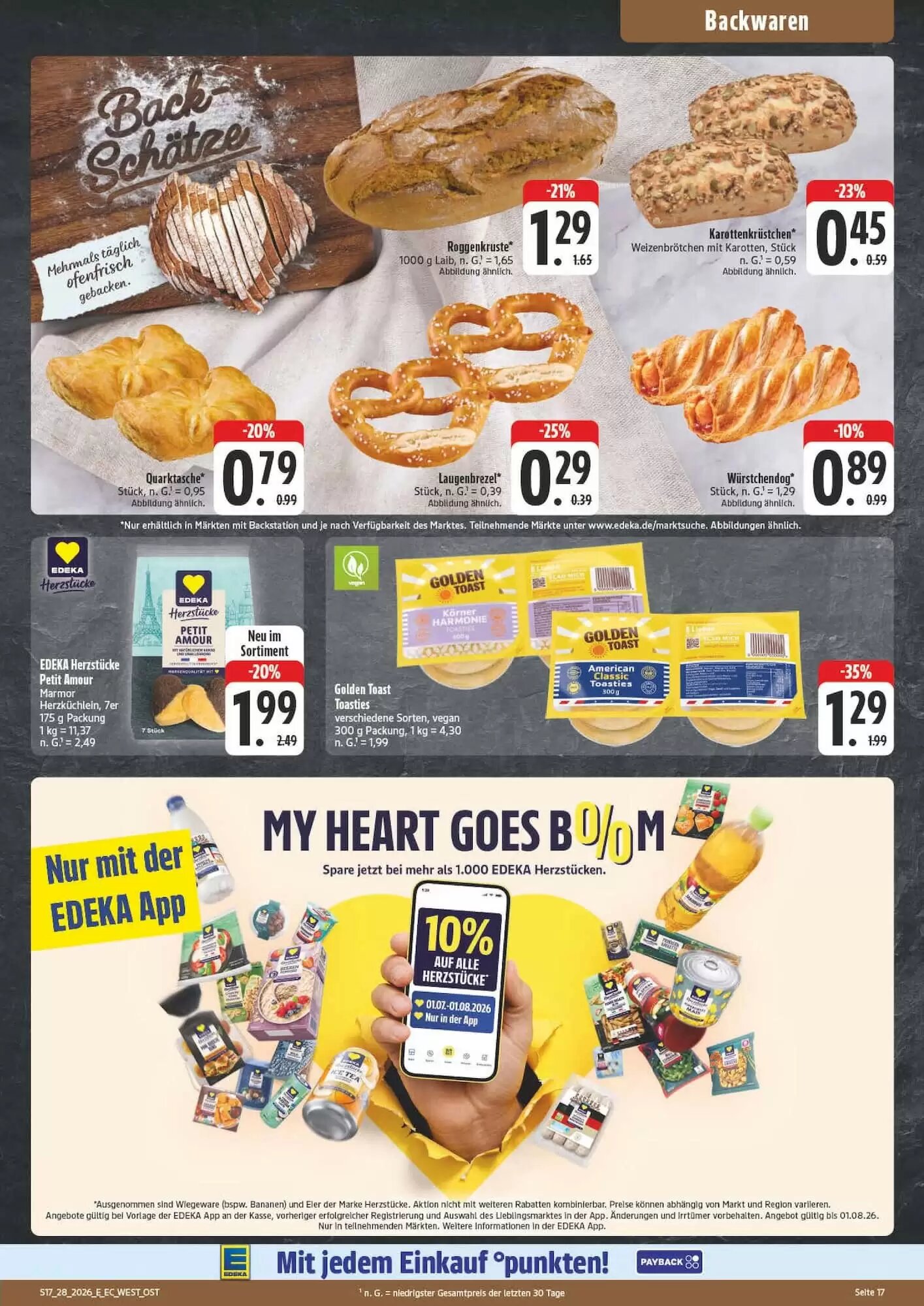 Edeka Aktiv Markt Prospekt (ab 06.07.2026) zum Blättern - Seite 17