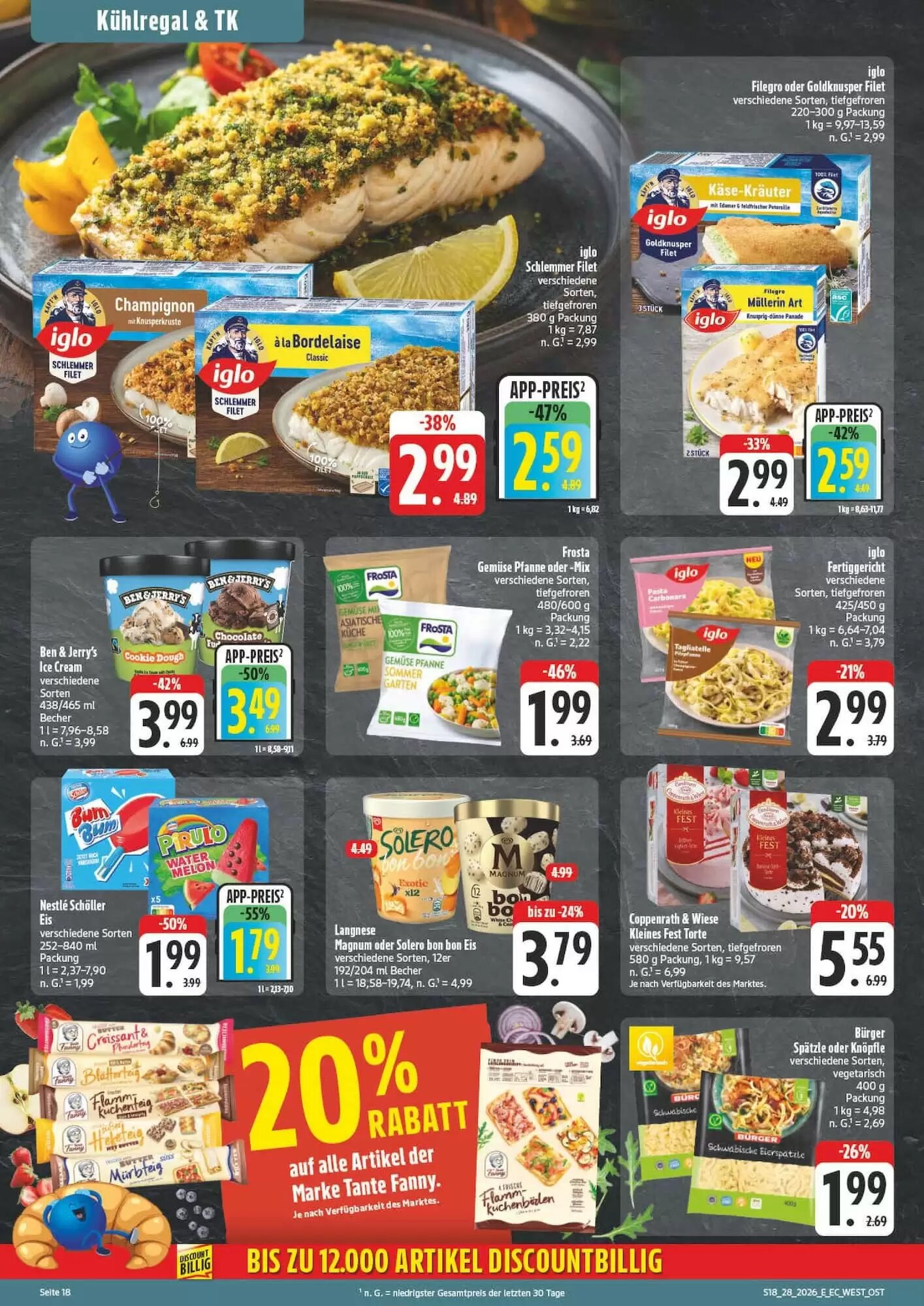 Edeka Aktiv Markt Prospekt (ab 06.07.2026) zum Blättern - Seite 18