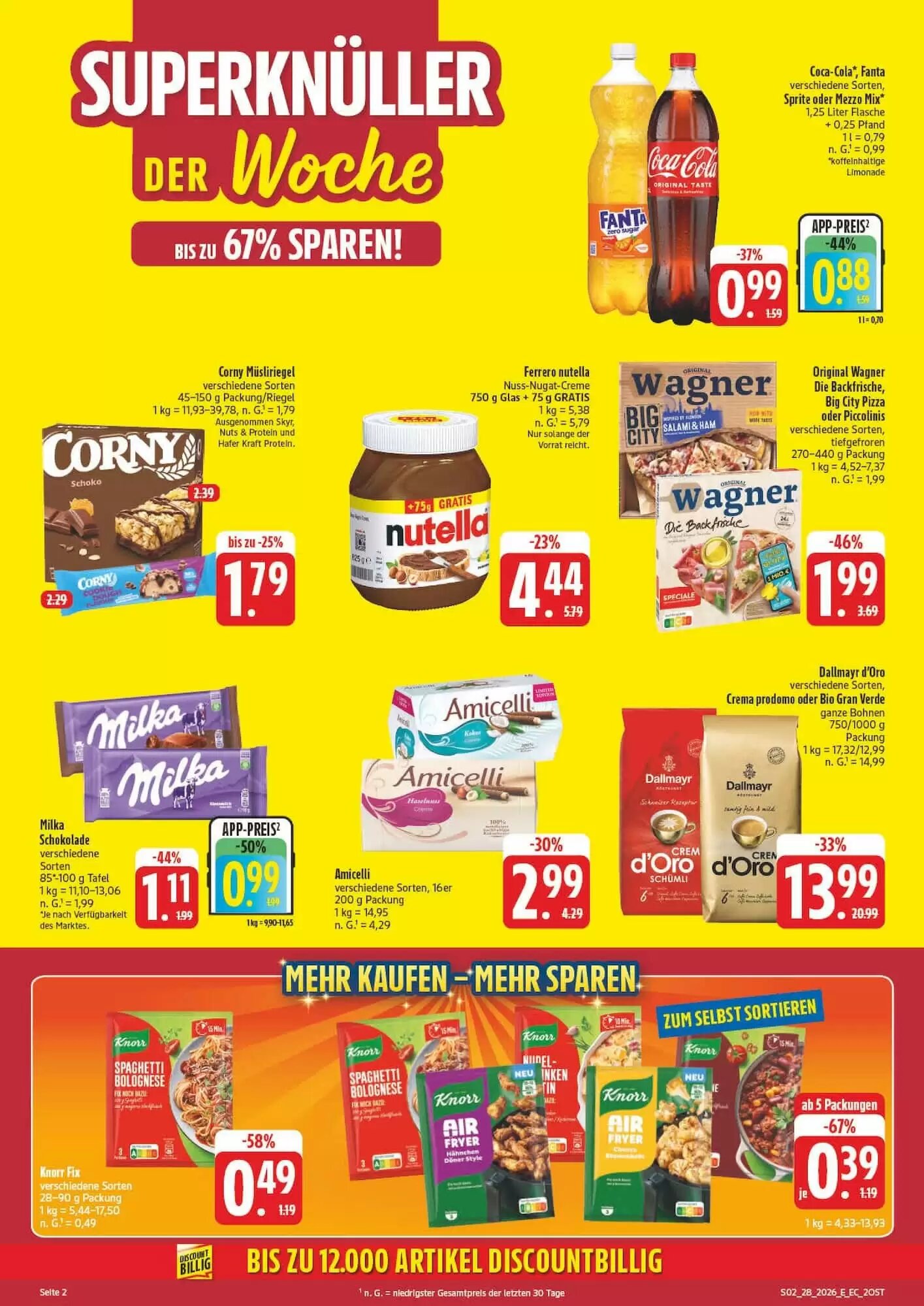 Edeka Aktiv Markt Prospekt (ab 06.07.2026) zum Blättern - Seite 2