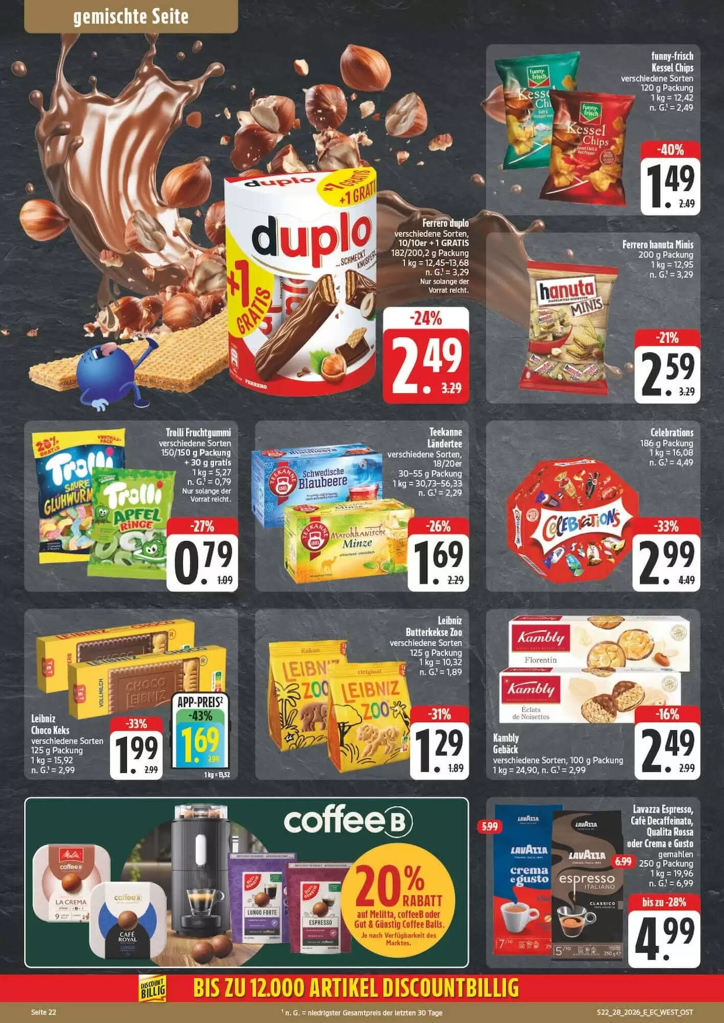 Edeka Aktiv Markt Prospekt (ab 06.07.2026) zum Blättern - Seite 22