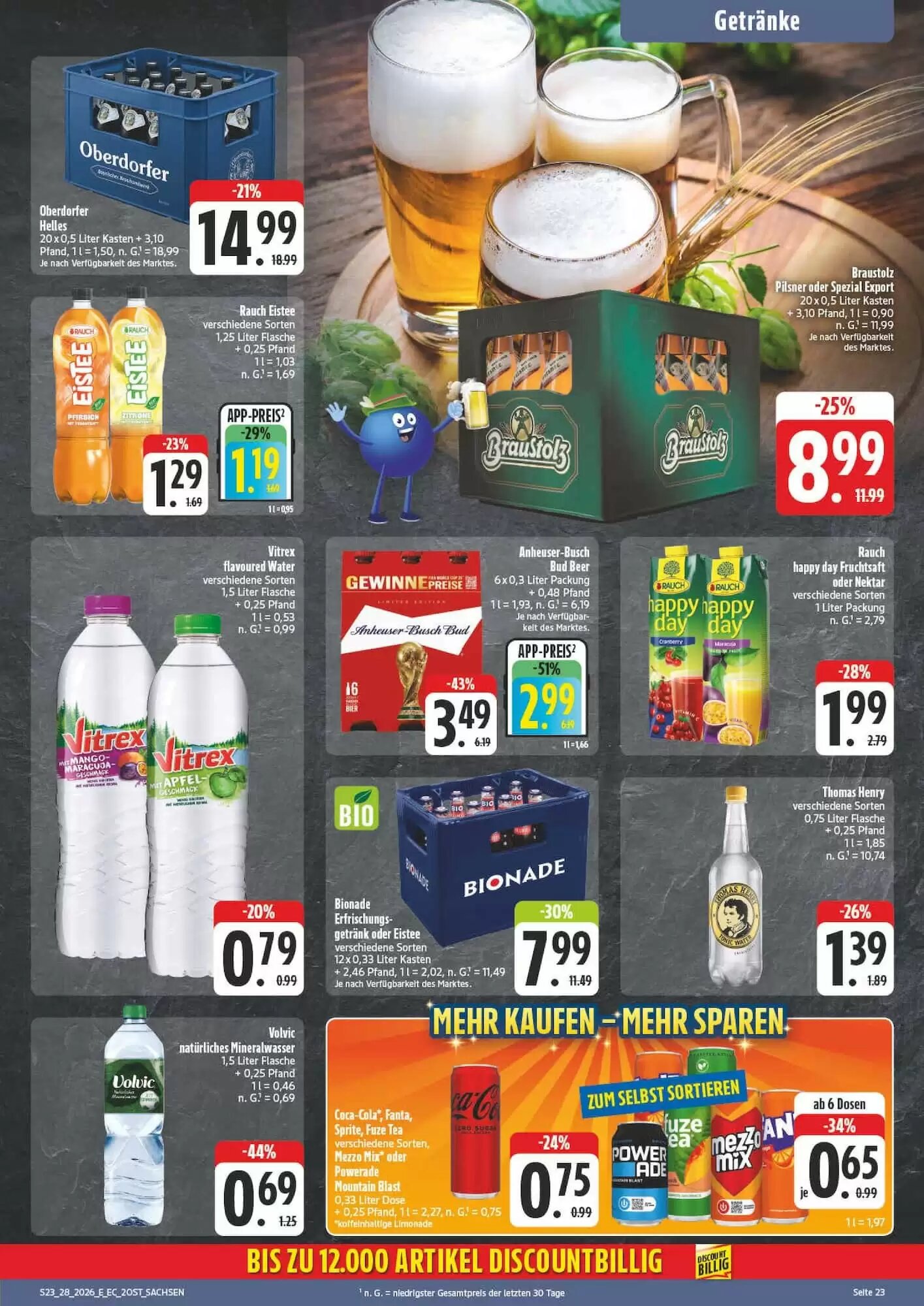 Edeka Aktiv Markt Prospekt (ab 06.07.2026) zum Blättern - Seite 23