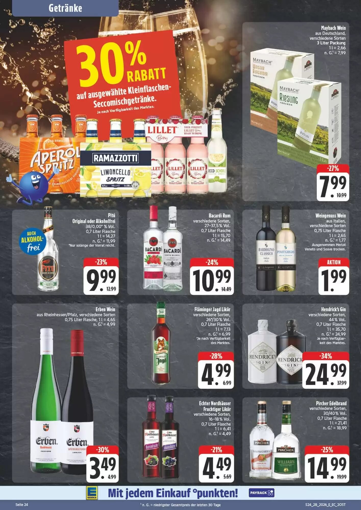 Edeka Aktiv Markt Prospekt (ab 06.07.2026) zum Blättern - Seite 24