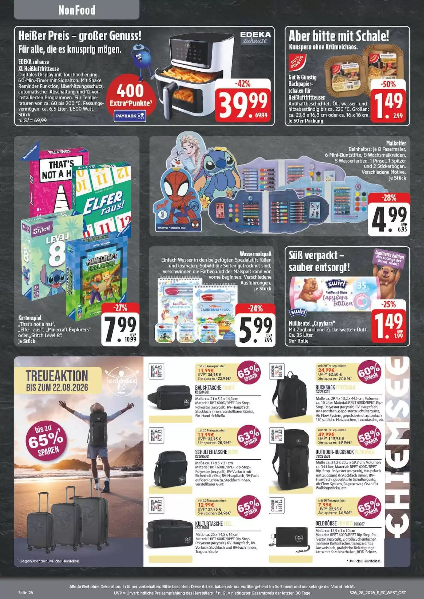 Edeka Aktiv Markt Prospekt (ab 06.07.2026) zum Blättern - Seite 26