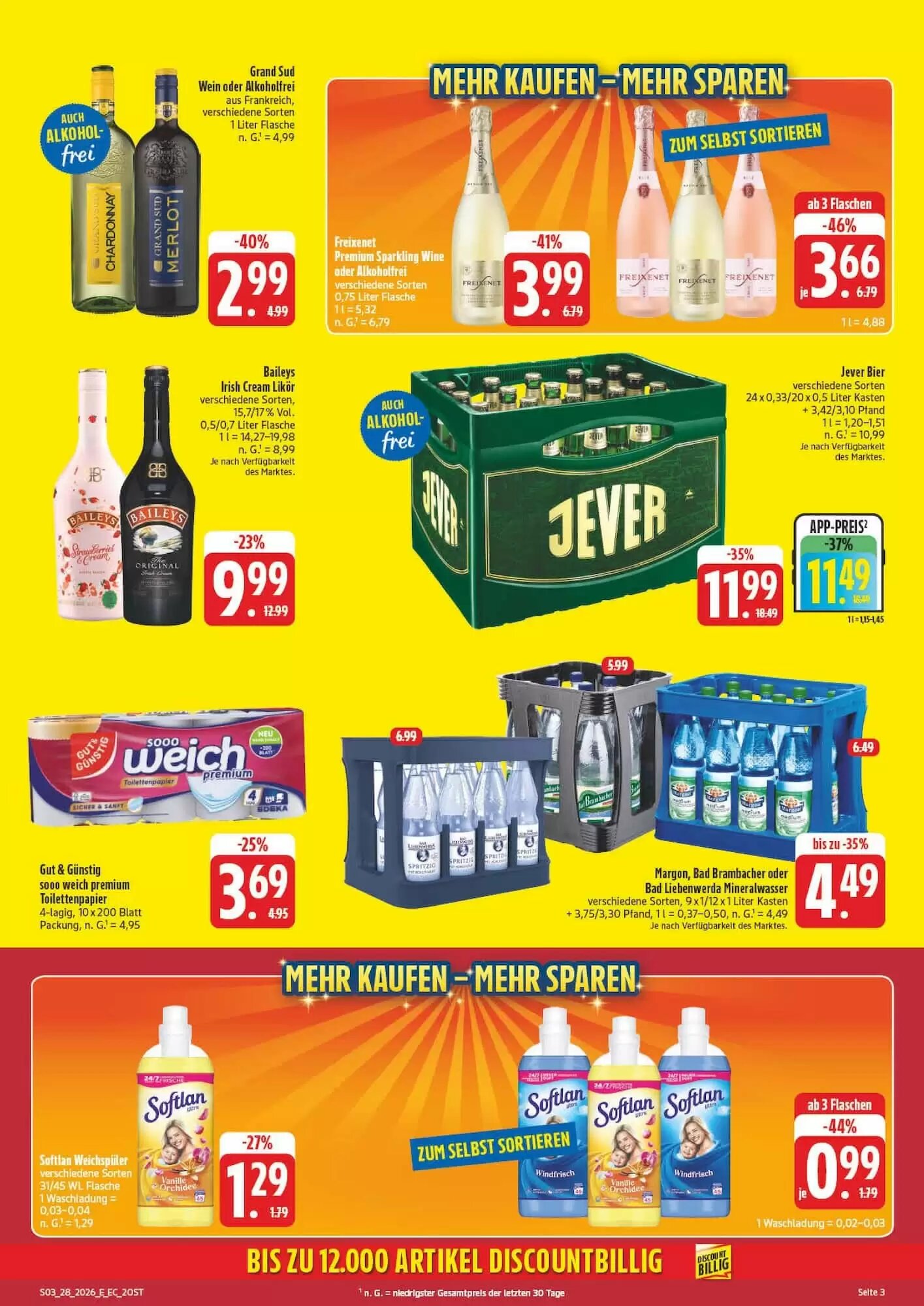 Edeka Aktiv Markt Prospekt (ab 06.07.2026) zum Blättern - Seite 3