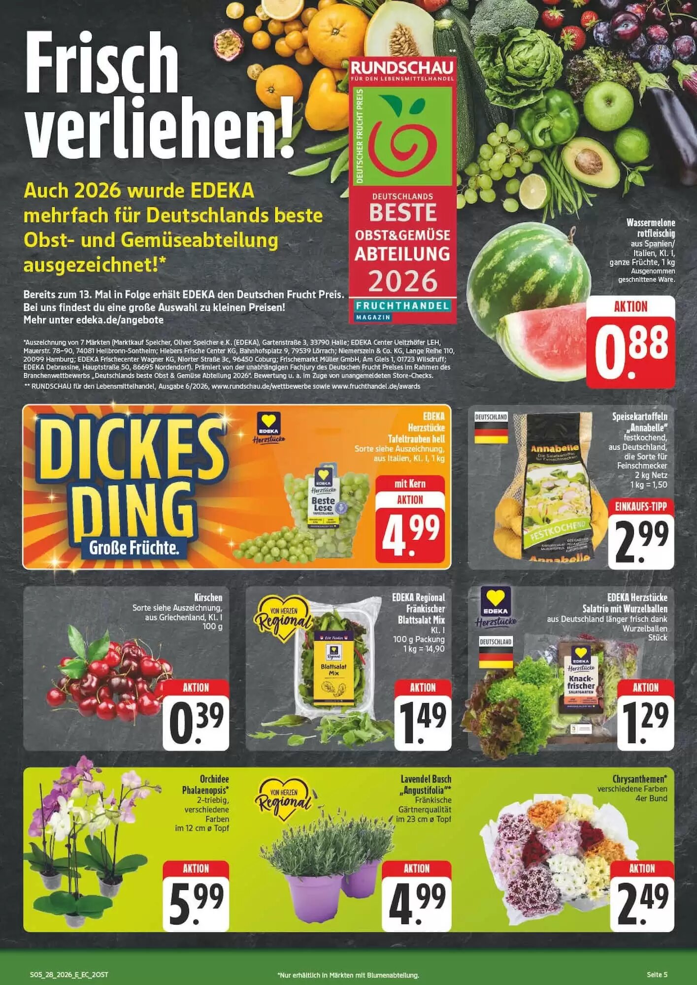 Edeka Aktiv Markt Prospekt (ab 06.07.2026) zum Blättern - Seite 5