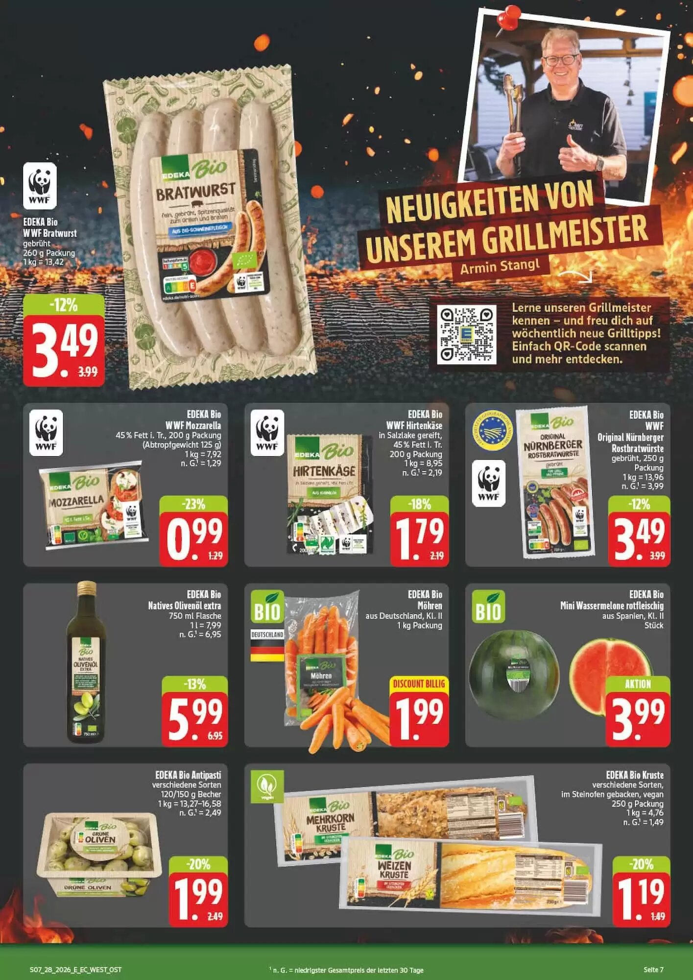 Edeka Aktiv Markt Prospekt (ab 06.07.2026) zum Blättern - Seite 7