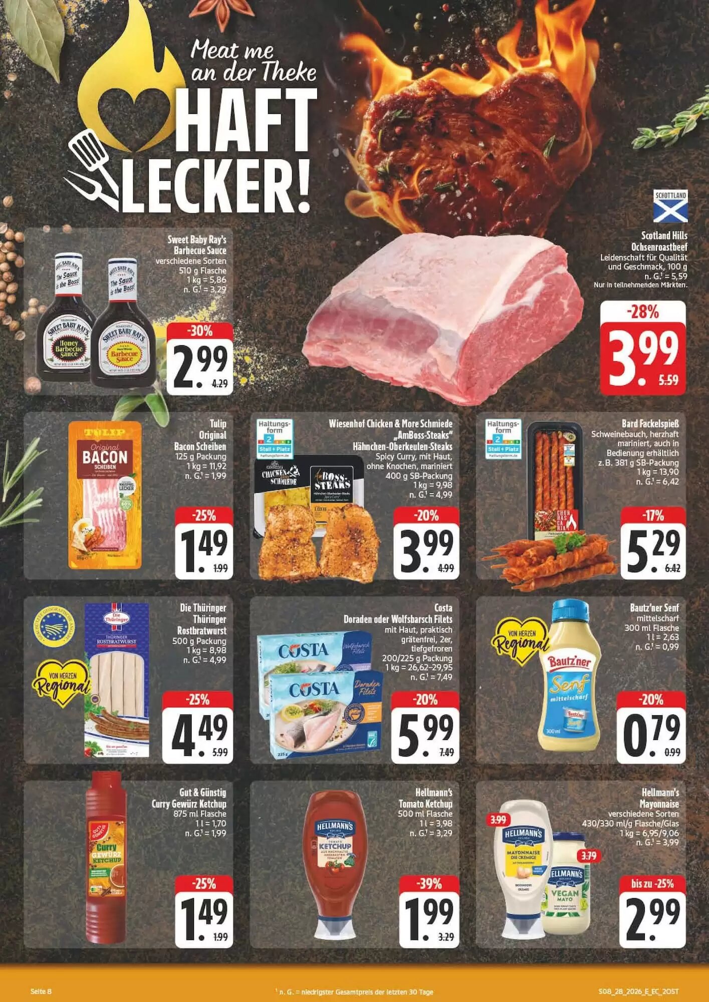 Edeka Aktiv Markt Prospekt (ab 06.07.2026) zum Blättern - Seite 8