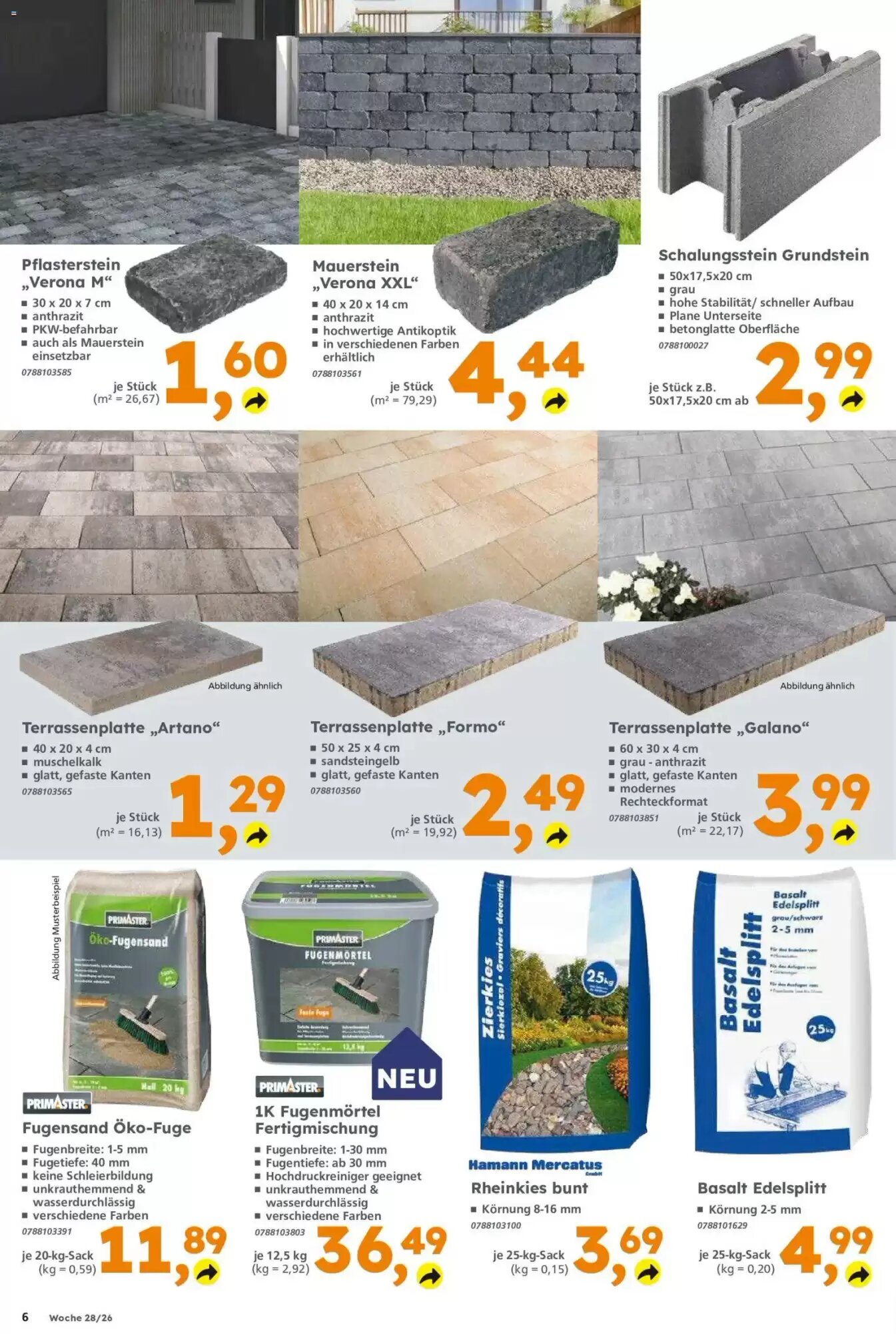Globus Baumarkt Prospekt (ab 06.07.2026) zum Blättern - Seite 6