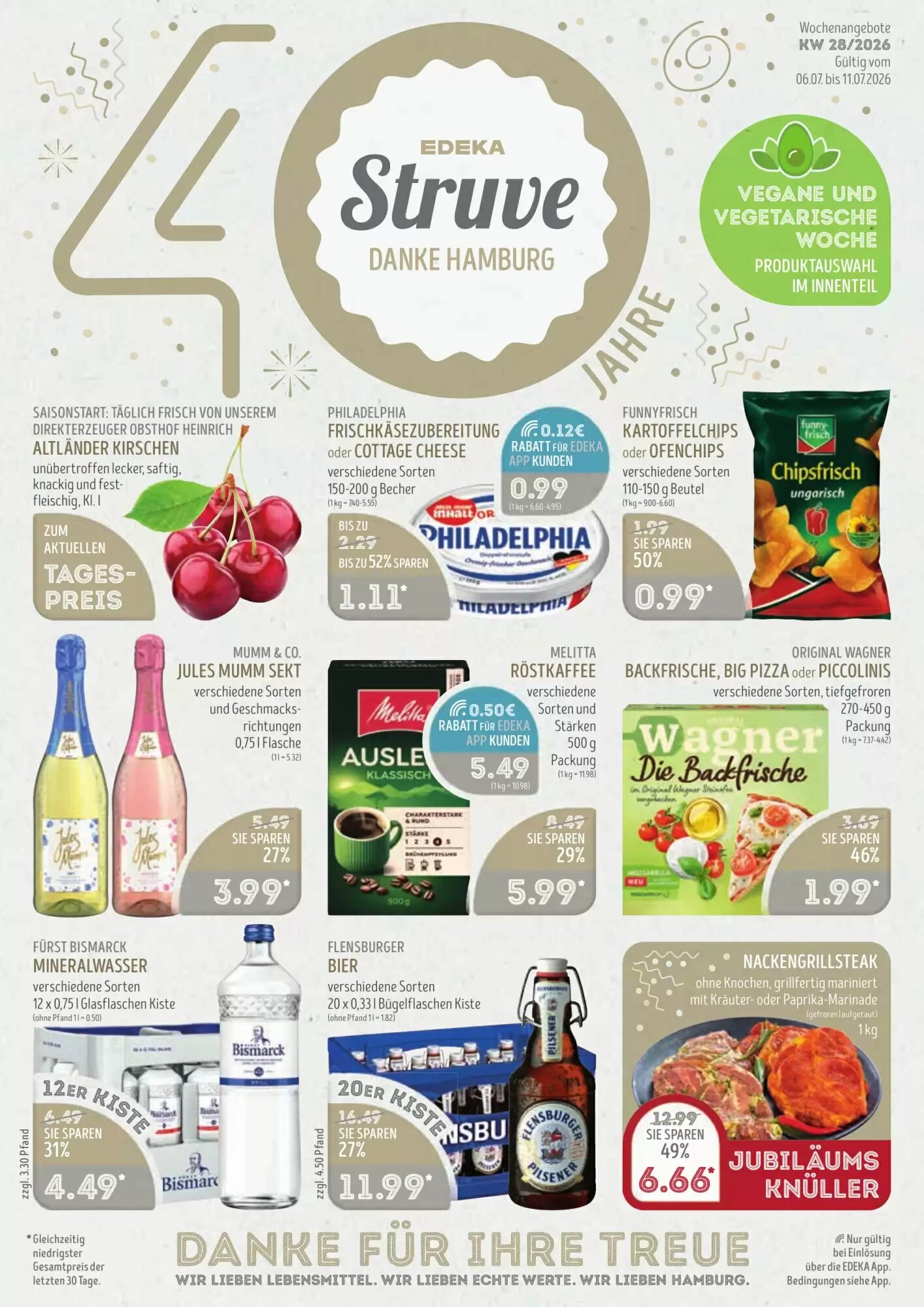 Edeka Struve Prospekt (ab 06.07.2026) zum Blättern - Seite 1
