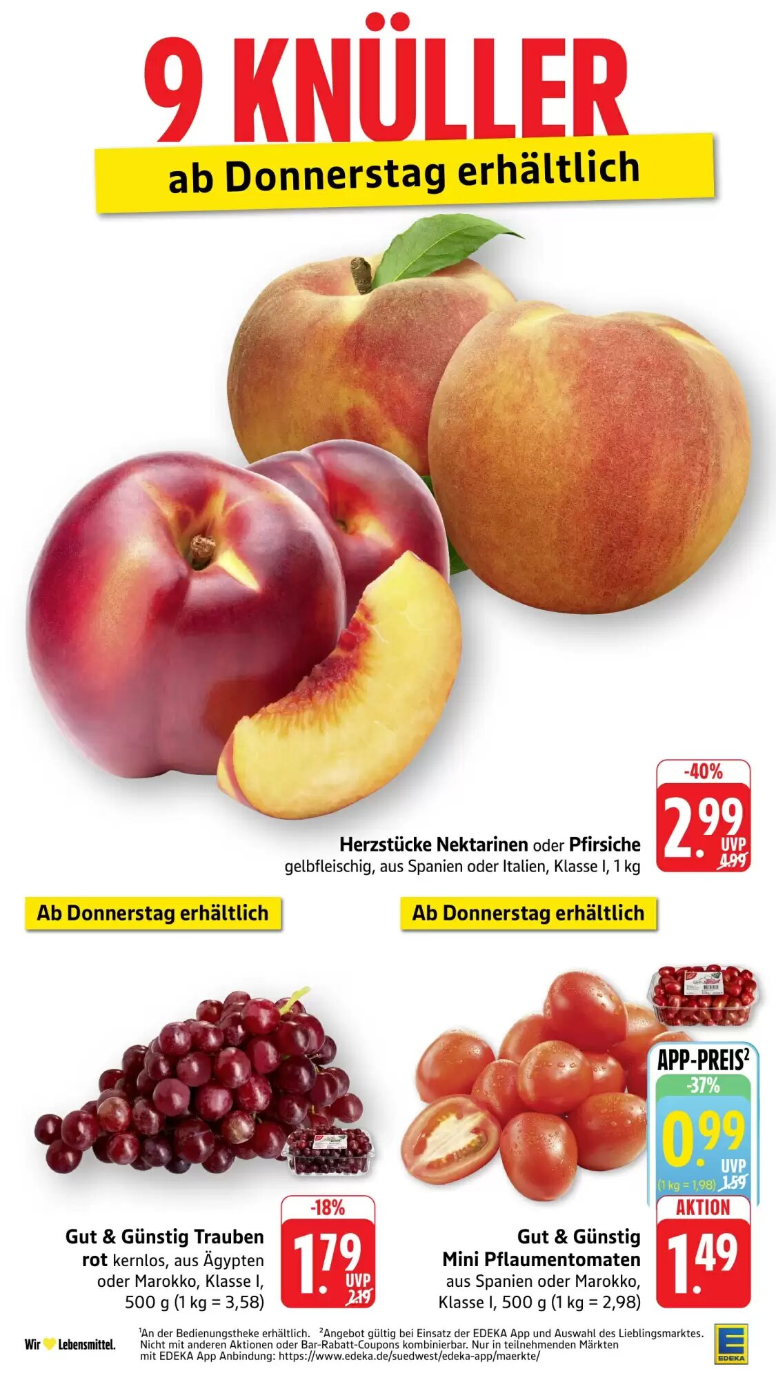 EDEKA Stralsund Prospekt (ab 06.07.2026) zum Blättern - Seite 40