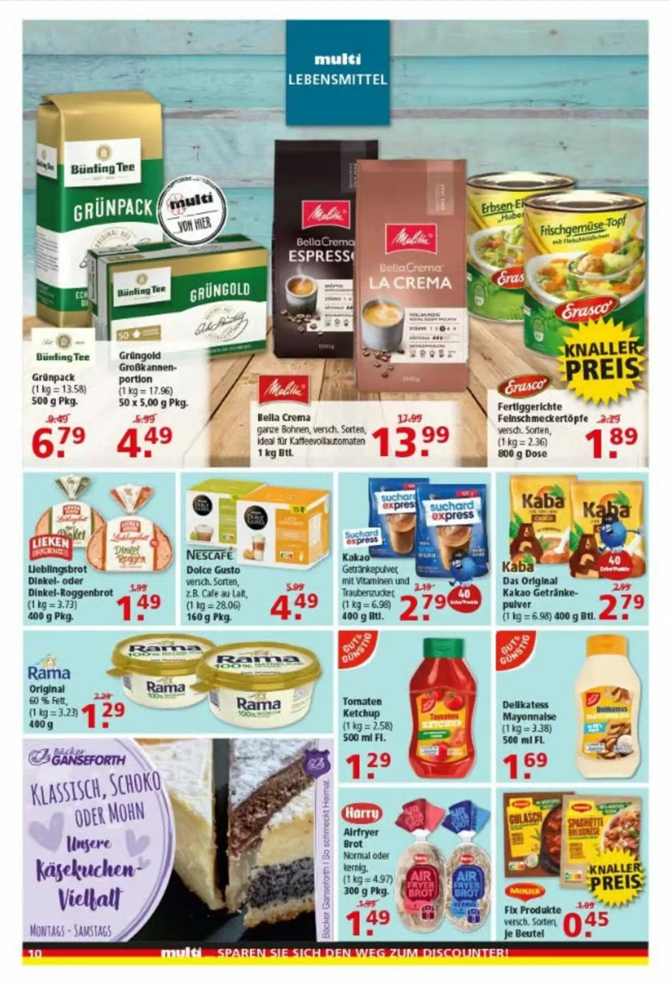 Multi Markt Prospekt (ab 06.07.2026) zum Blättern - Seite 10