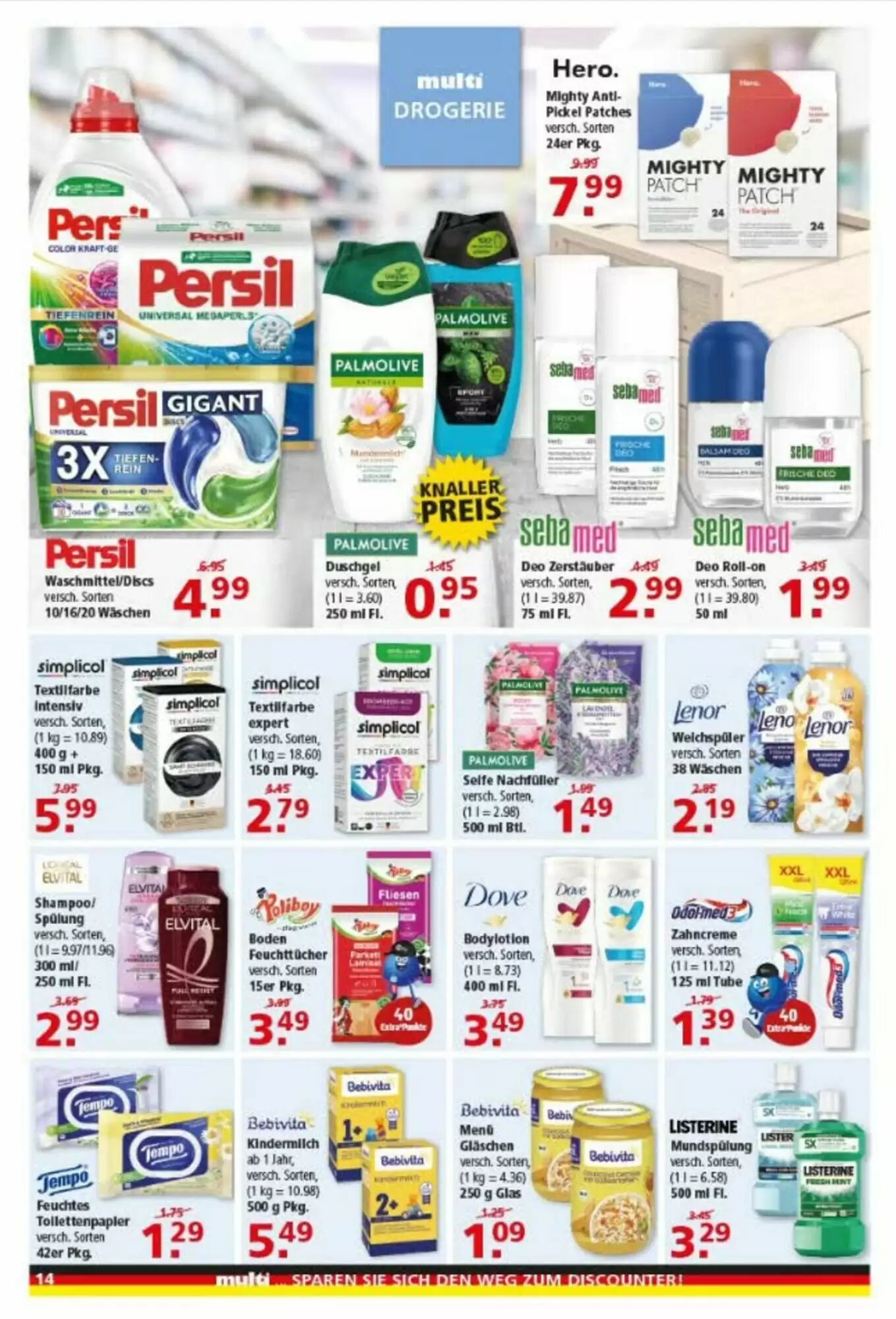 Multi Markt Prospekt (ab 06.07.2026) zum Blättern - Seite 14